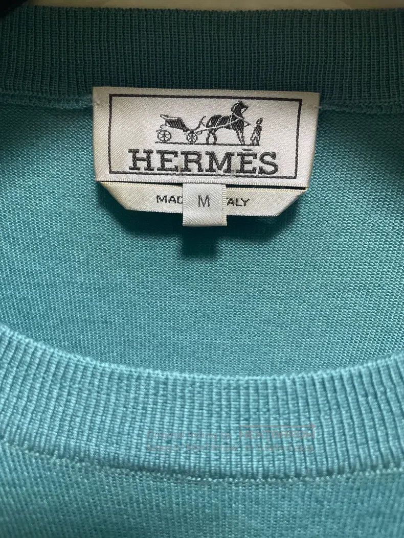 Hermes Hermes Cashmere and Silk Blended Long Sleeve Knit Sweater Size US M / EU 48-50 / 2 - 3 Thumbnail