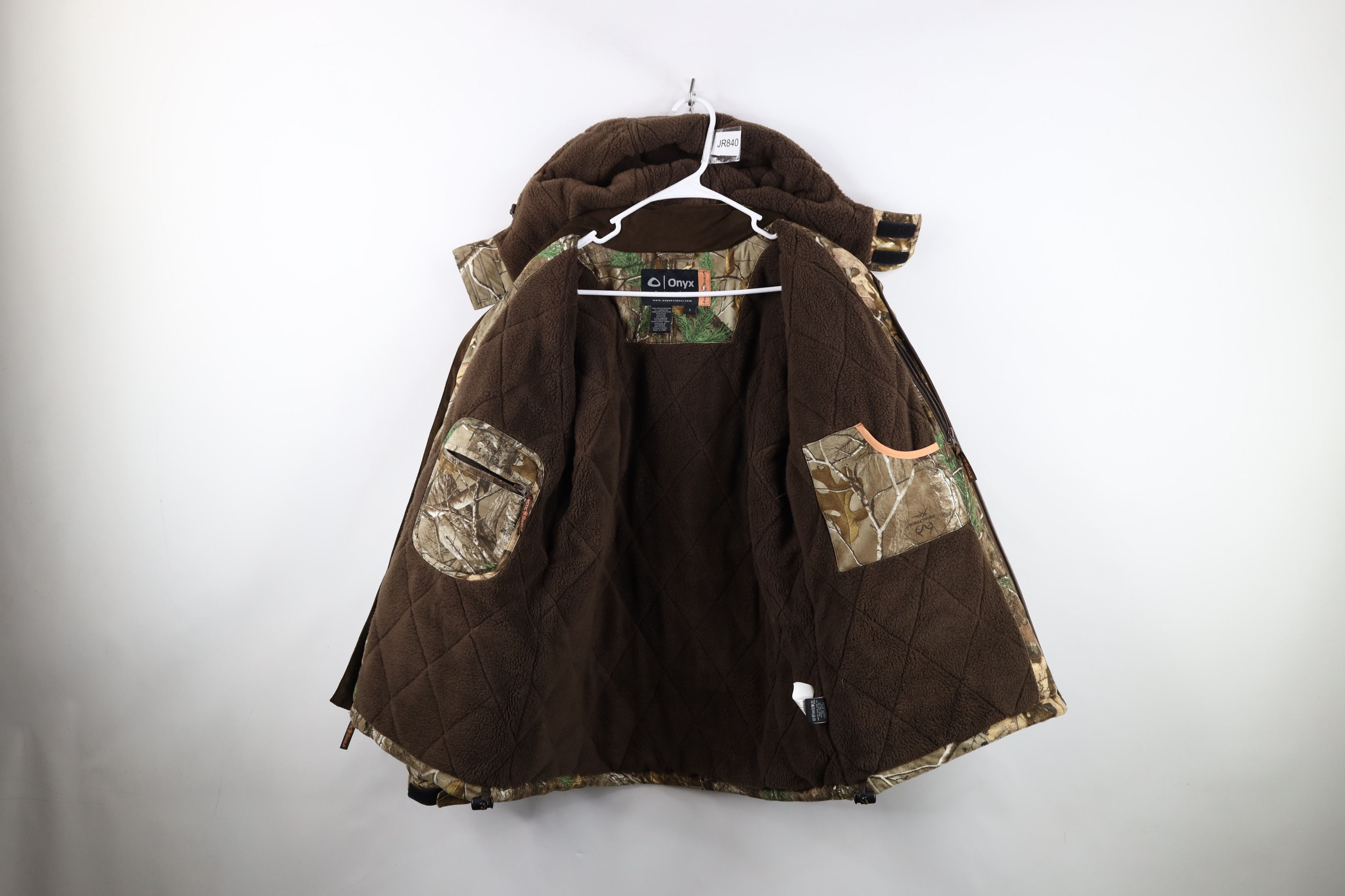 Vintage Vintage Streetwear Chamois Cloth Camouflage Hooded Jacket Size L / US 10 / IT 46 - 9 Thumbnail
