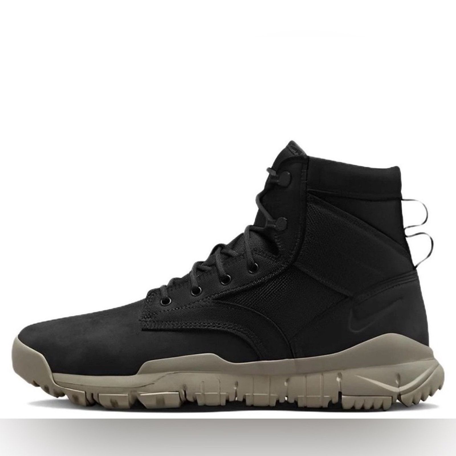 Nike NIKE Sfb 6' Leather Black Light Taupe HIGH TOP SNEAKER BOOT Size US 7.5 / EU 40-41 - 3 Thumbnail