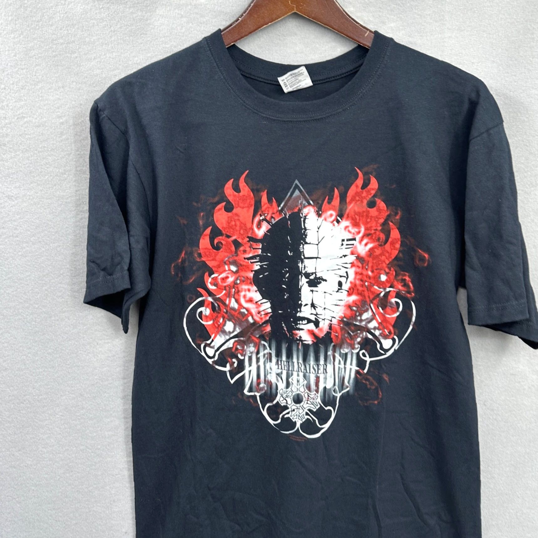 Anvil VINTAGE Hellraiser Pinhead Horror Movie Promo Tee Mens M Shirt Adult M Black Nike Size US M / EU 48-50 / 2 - 5 Thumbnail