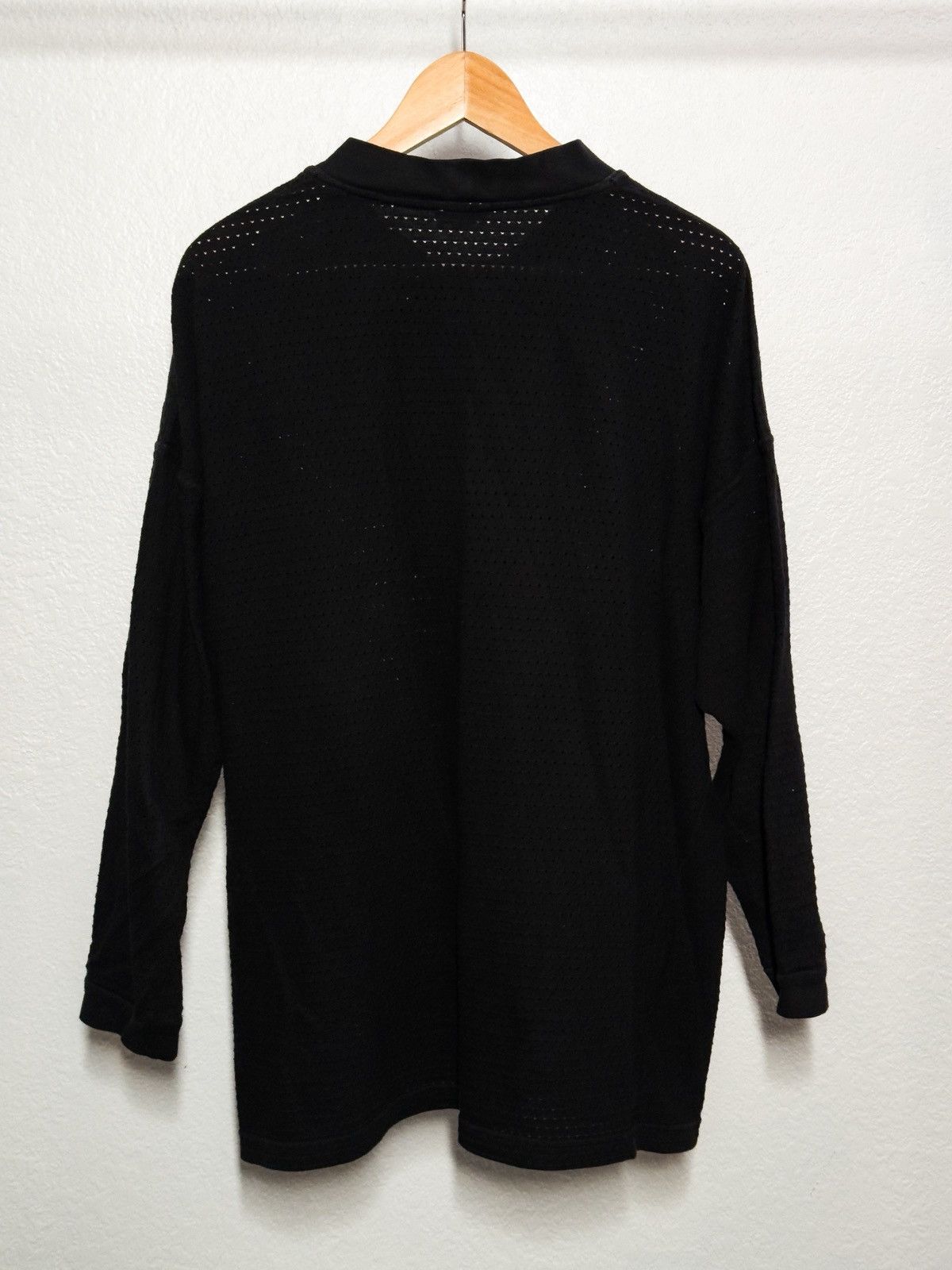 Versace Versace V2 mock neck pullover long sleeve black shirt Size US L / EU 52-54 / 3 - 4 Thumbnail