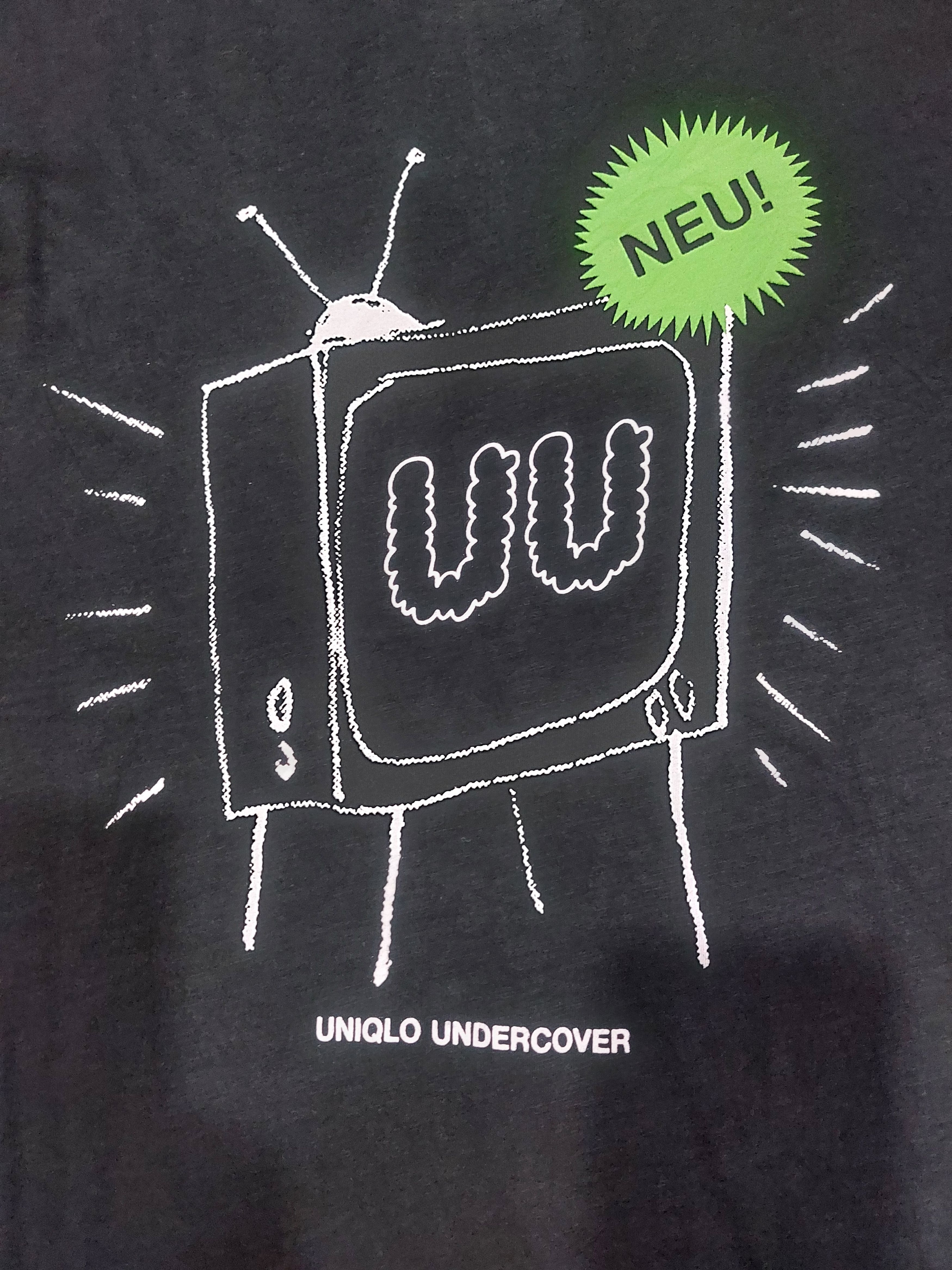 If Six Was Nine × Jun Takahashi × Undercover UNDERCOVER X UNIQLO TELEVISION NEU TEE Size US S / EU 44-46 / 1 - 6 Thumbnail
