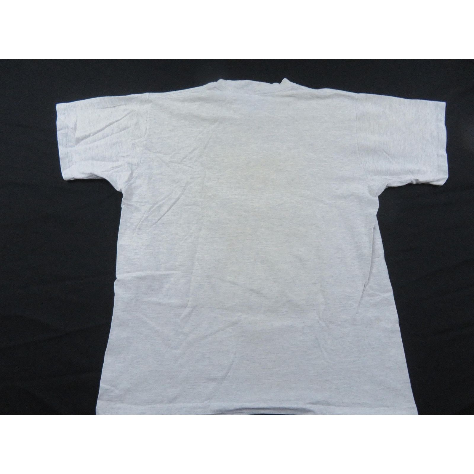 Lee Study the World For The World Gray T-shirt Lee Sz L-XL 1990s Size US L / EU 52-54 / 3 - 3 Thumbnail