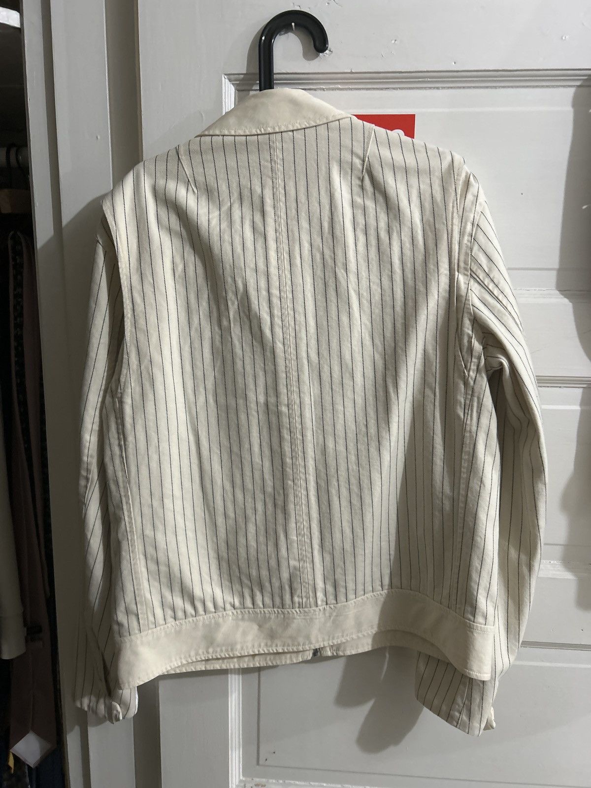 Rag & Bone Rag & Bone white stripe starter jacket Size US M / EU 48-50 / 2 - 2 Thumbnail