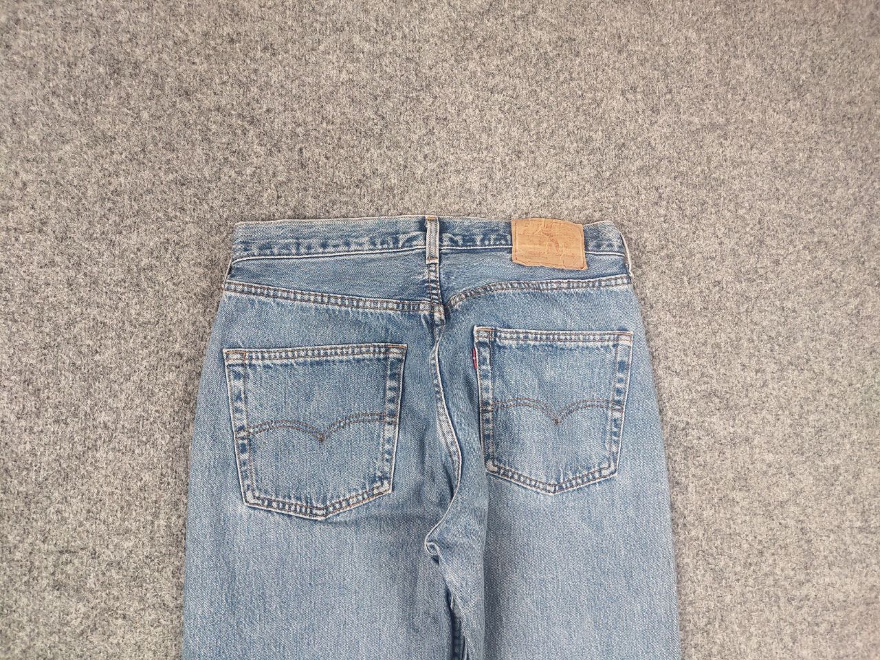 Levi's Vintage 90's Levis 501 Sashiko Patchwork Face Jeans watanabe Size US 33 - 9 Thumbnail