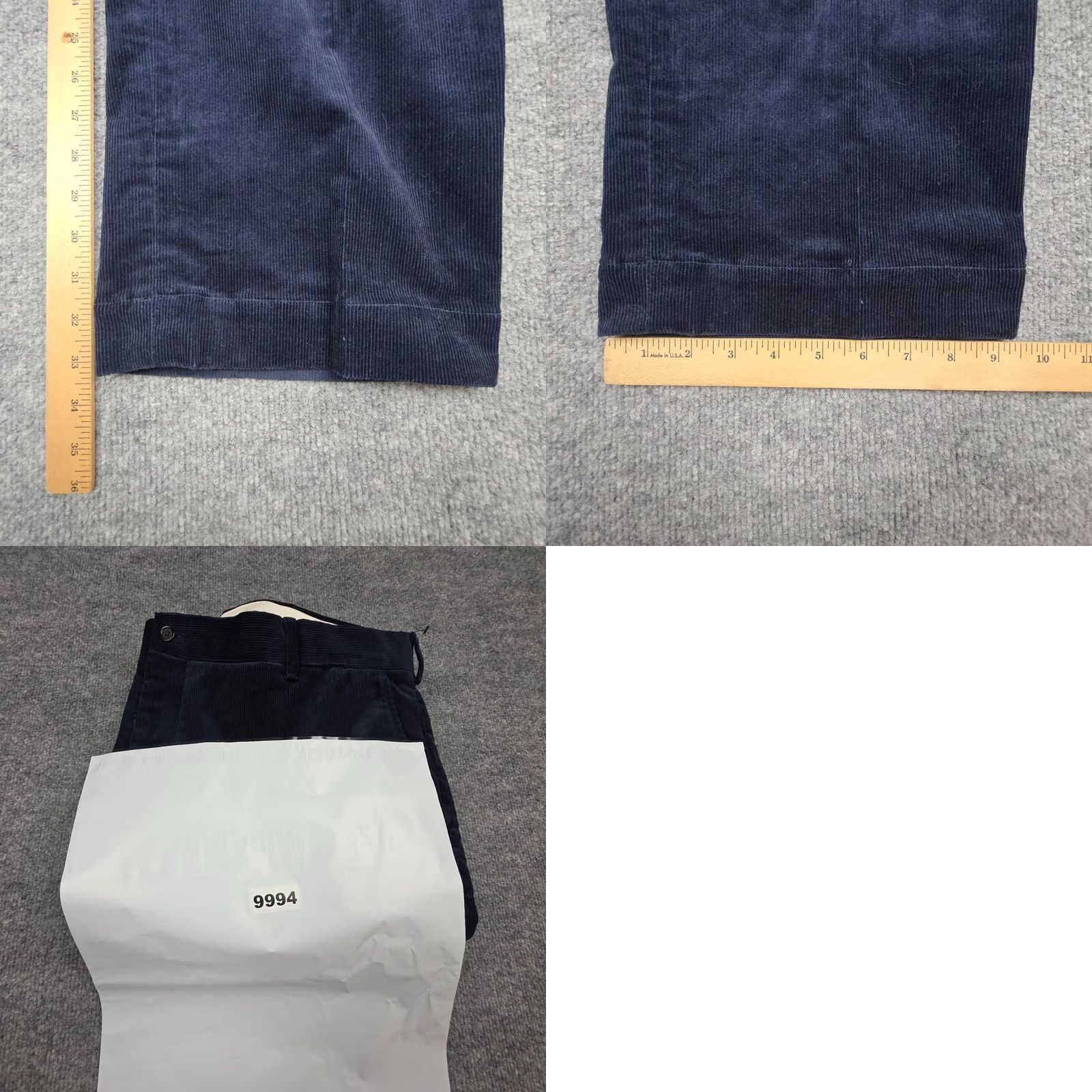 Polo Ralph Lauren Polo Ralph Lauren Corduroy Pants Men's 44 x 34 Blue Stretch NWT Size US XXL / EU 58 / 5 - 10 Thumbnail