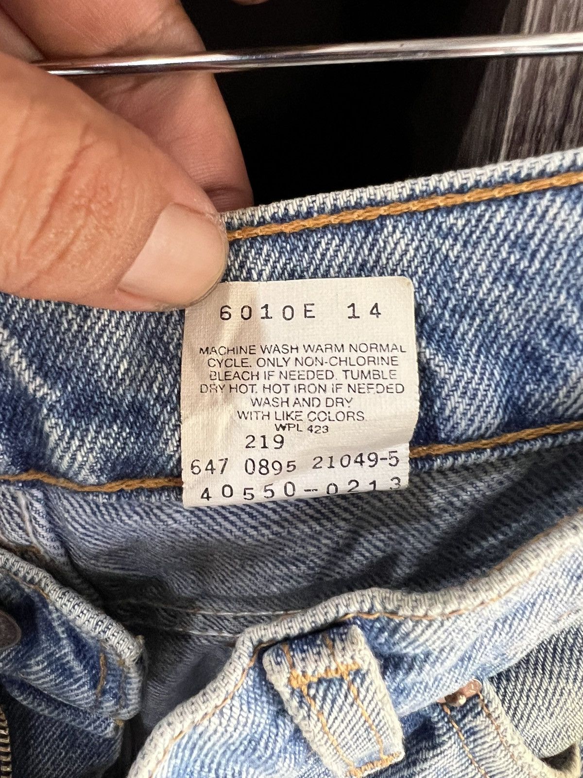 Levi's Vintage Clothing 🔥Vintage Levis 550 Distressed Denim Size US 30 / EU 46 - 21 Thumbnail