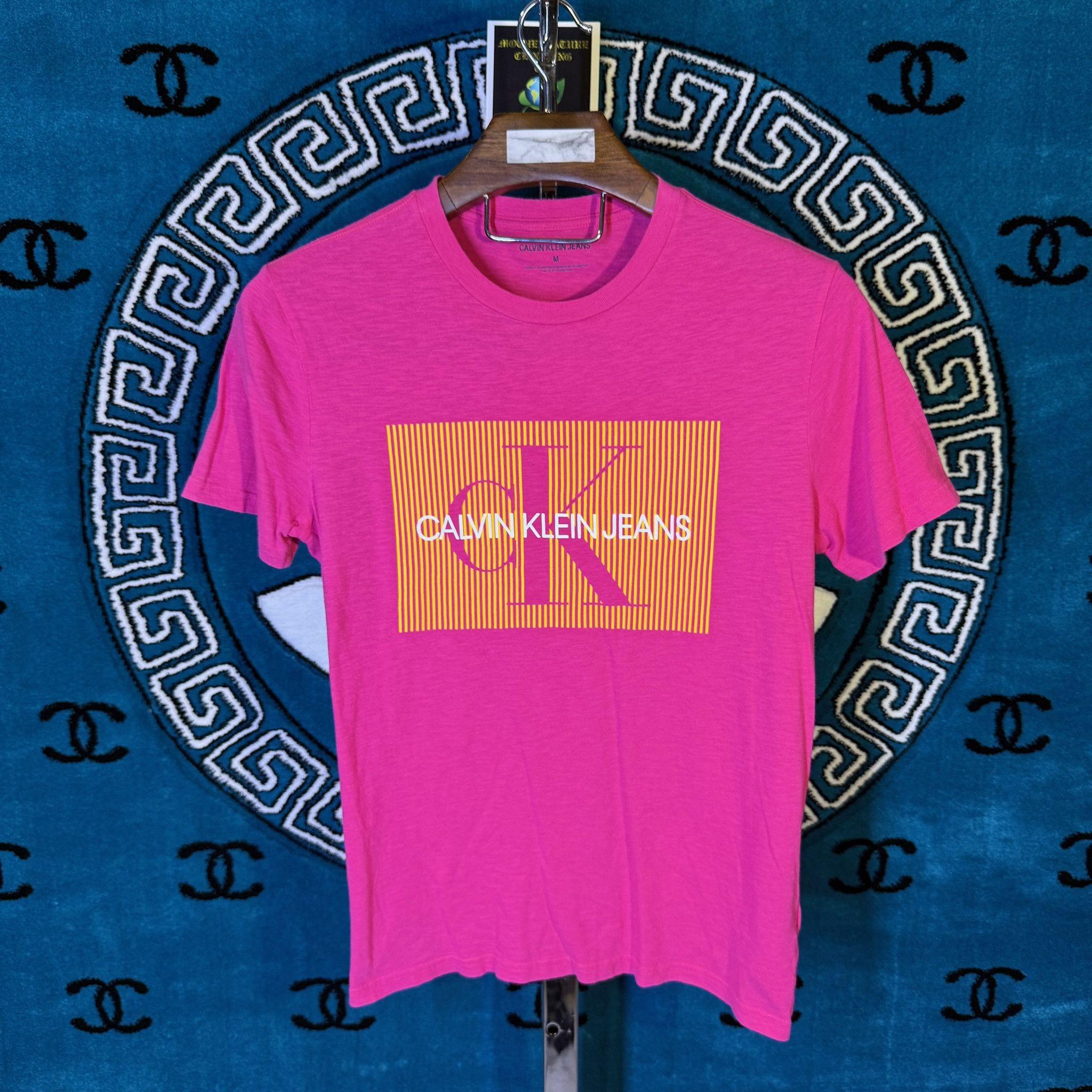Calvin Klein THE ICONIC CALVIN KLEIN LOGOS SCRIPT SHIRT Size US M / EU 48-50 / 2 - 1 Preview