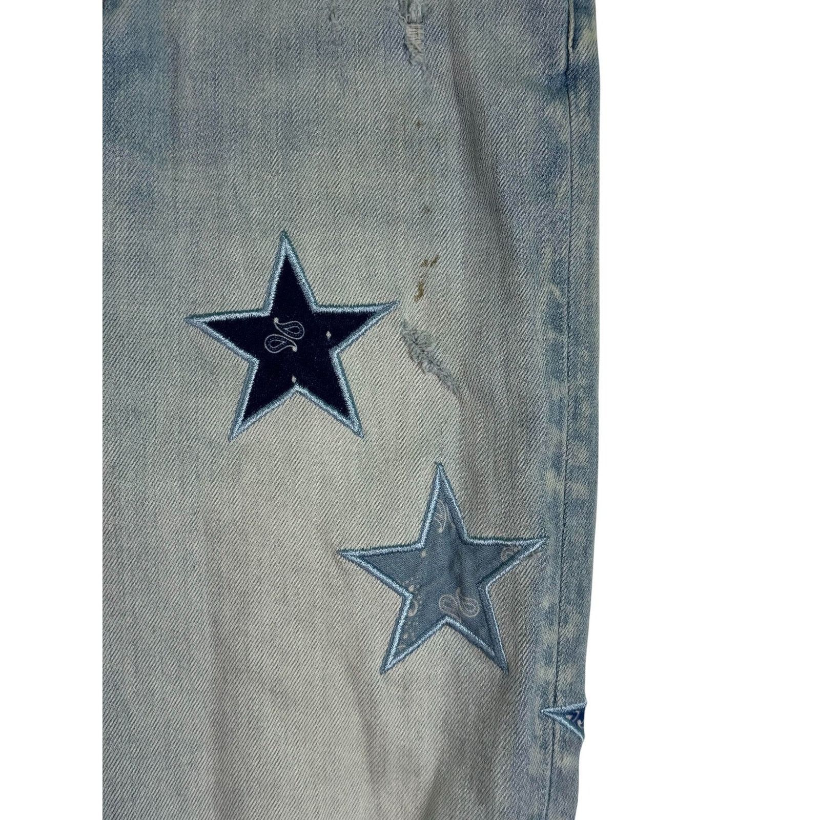 Amiri Amiri Light Wash Blue Chemist Jeans Size US 30 / EU 46 - 5 Thumbnail