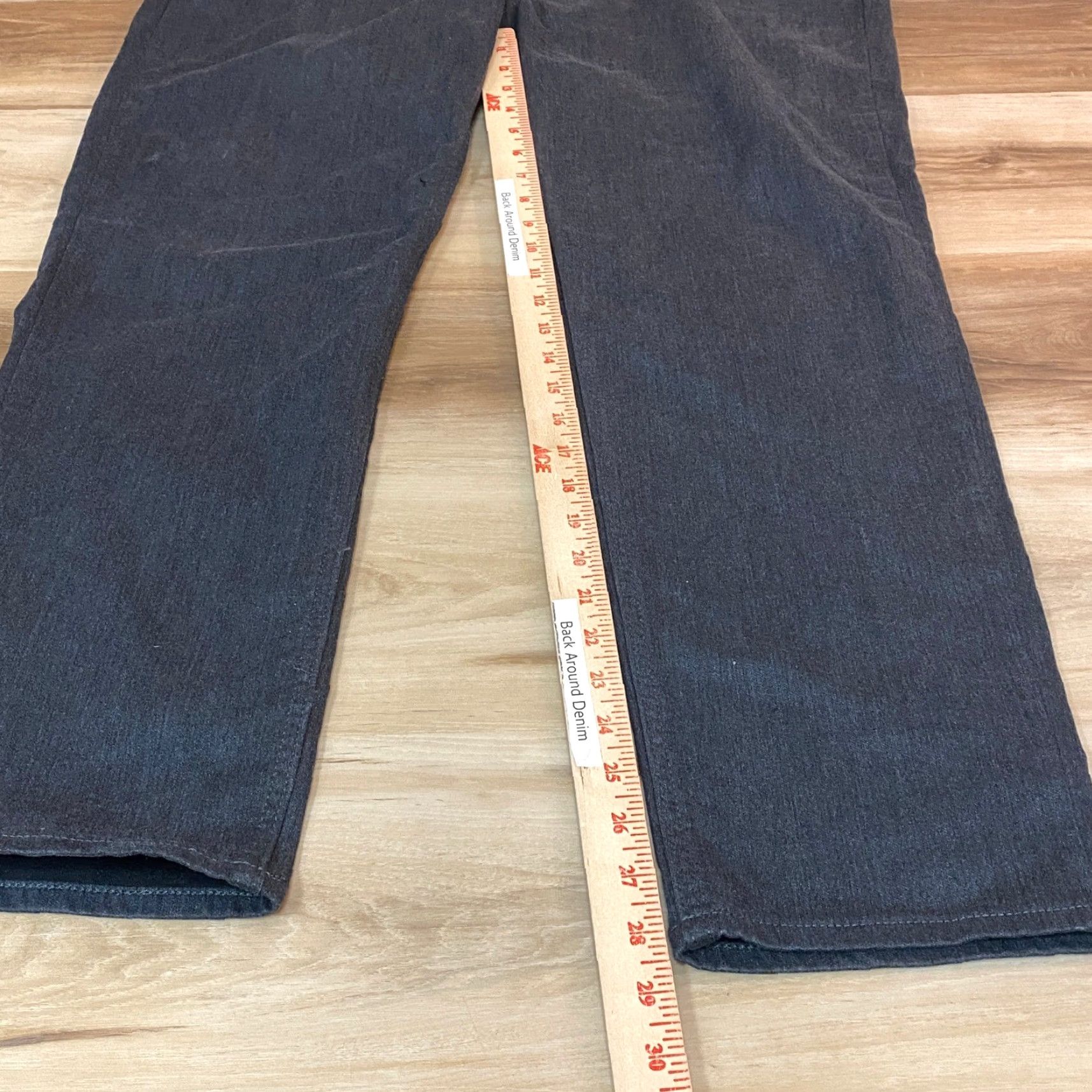 Banana Republic Banana Republic Travel Jeans Mens 36x30 Slim Fit Dark Gray Pants Size US 36 / EU 52 - 7 Thumbnail