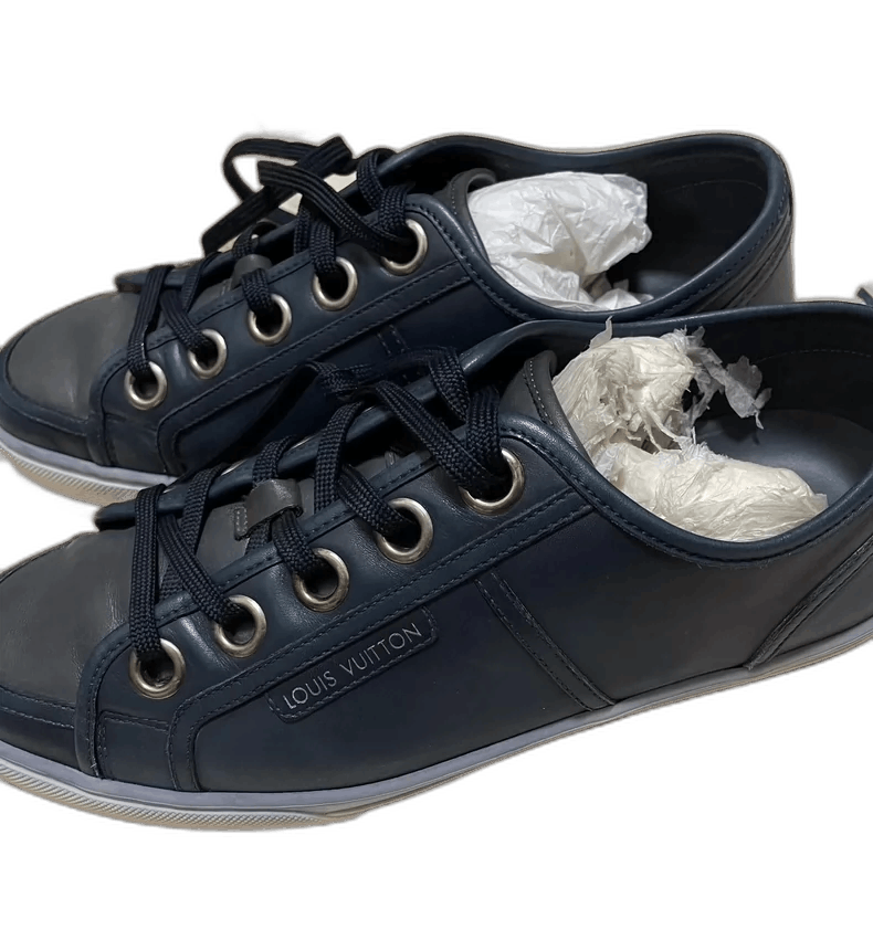 Louis Vuitton Louis Vuitton Blue and Black Shoes Size US 6.5 / EU 39-40 - 1 Thumbnail