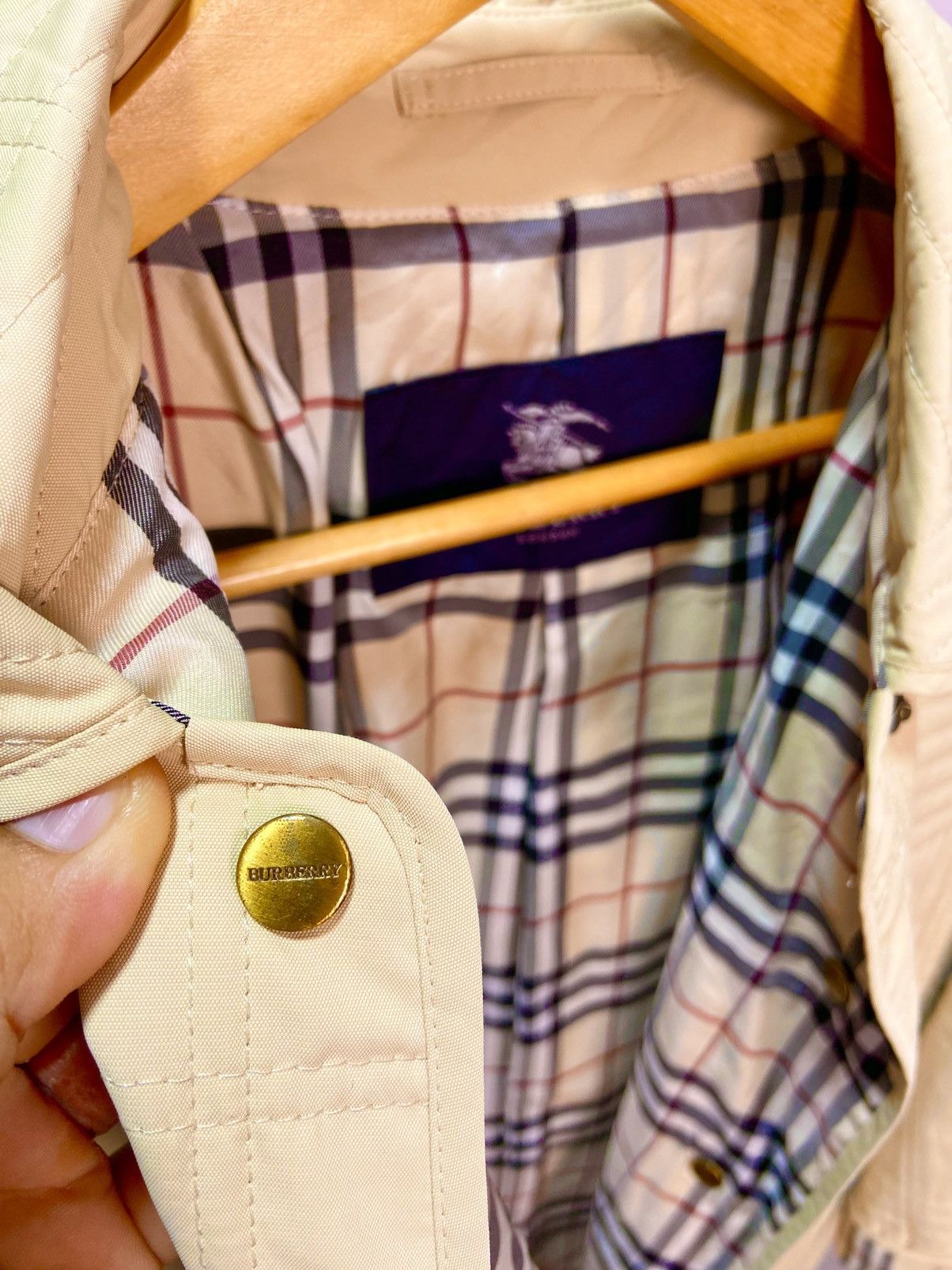 Burberry Burberry Nova check quilted jacket Size L / US 10 / IT 46 - 7 Thumbnail