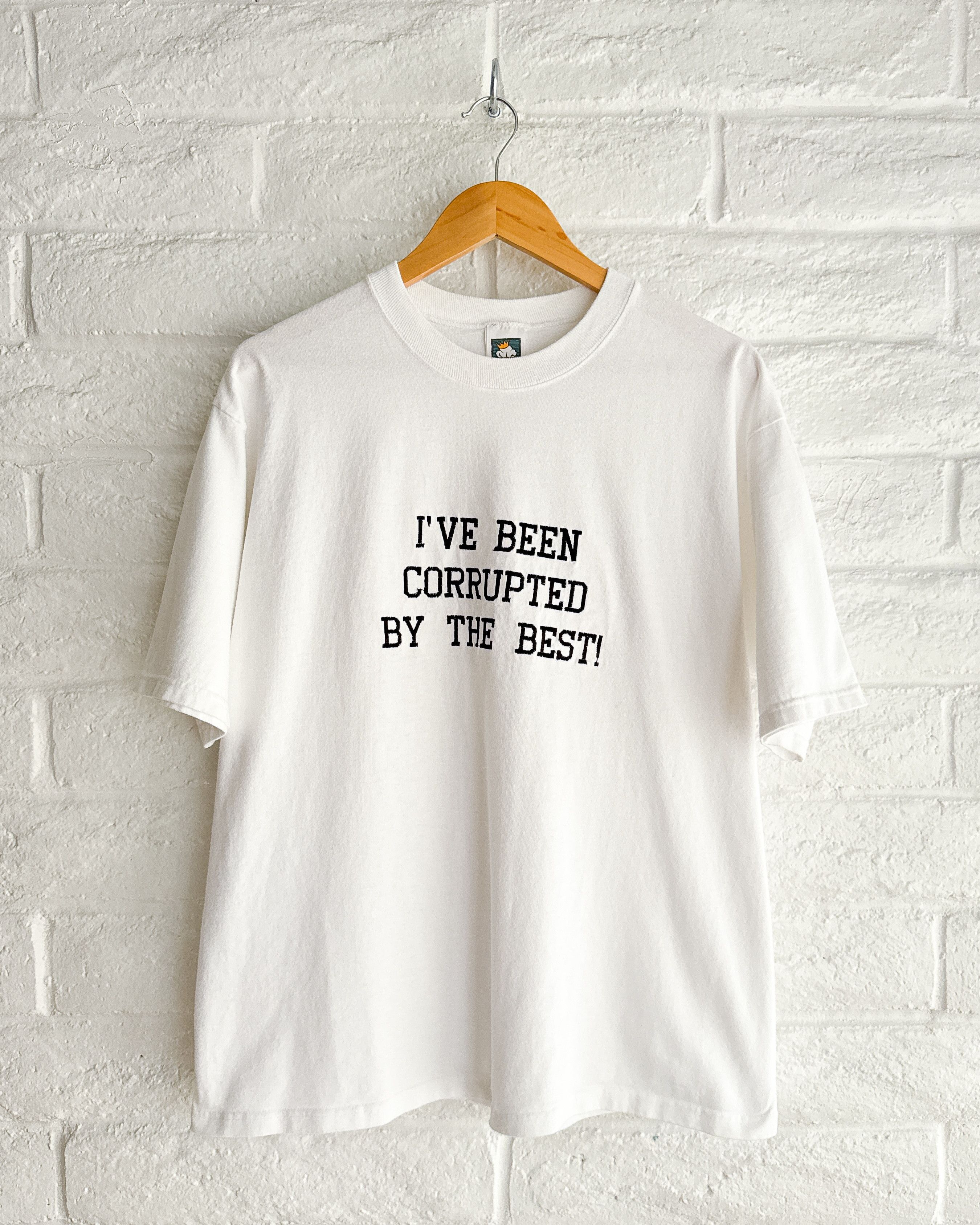 Vintage Vintage 90s The Corrupted Funny Couples T Shirt Y2K Humor Size US L / EU 52-54 / 3 - 1 Thumbnail