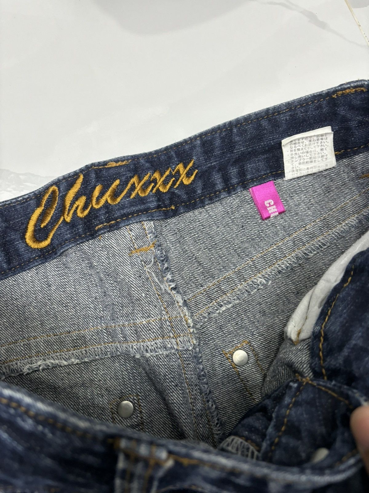 Hysteric Glamour 1990s CHUXXX HYSTERIC GLAMOUR STYLE PUNK STUDDED DENIM JEANS Size 29" - 7 Thumbnail