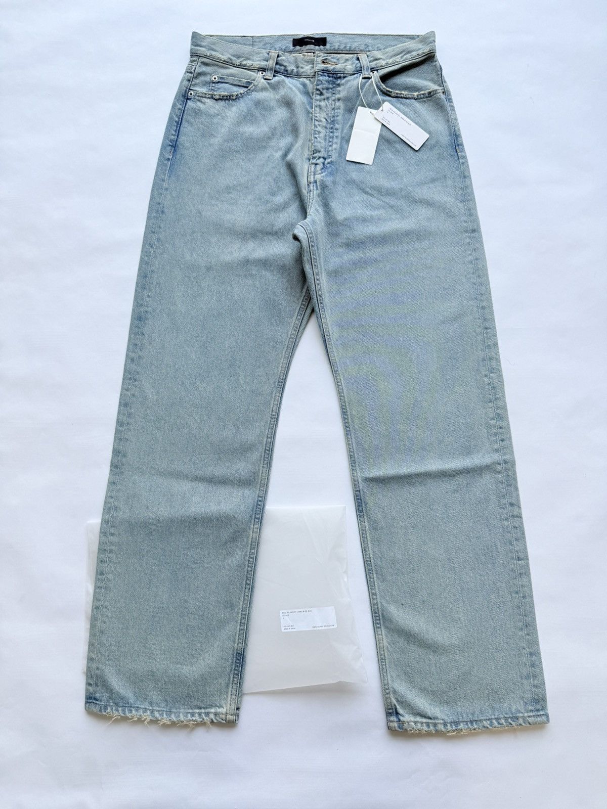 Vuja De VUJADE STEVE DISTRESSED SELVEDGE JEANS IN DENIM | Grailed