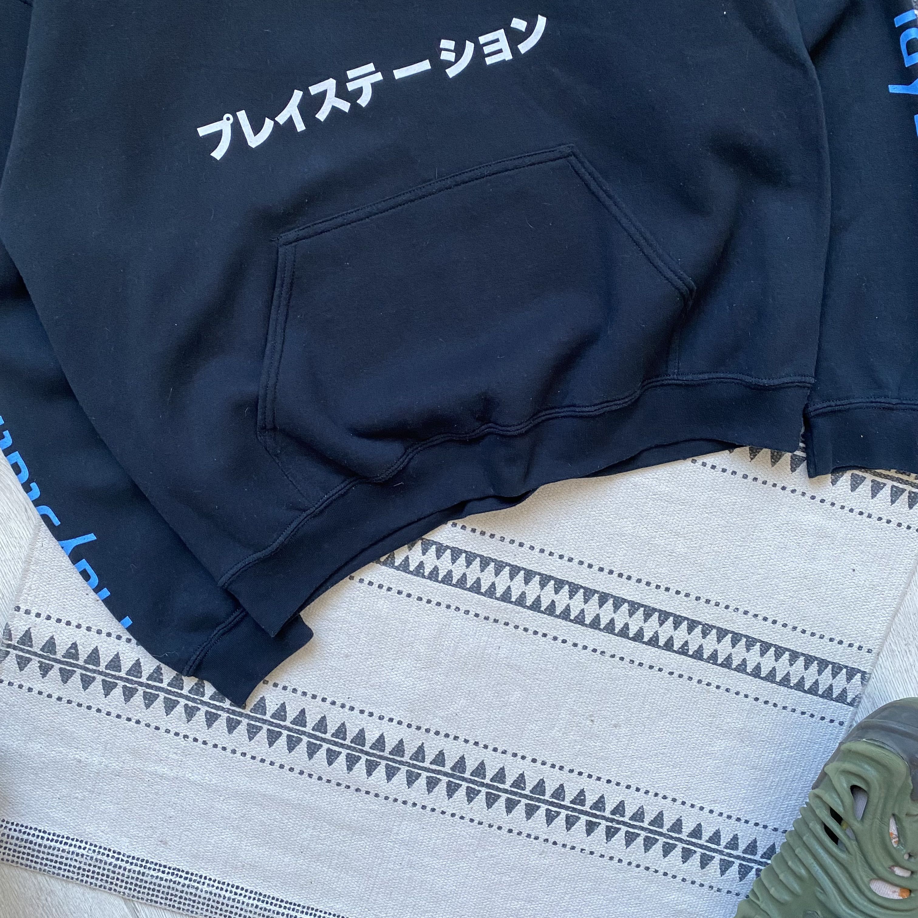 Playstation 🎮 Vintage 00s japanese Playstation hoodie Y2K balenciagaa Size US L / EU 52-54 / 3 - 3 Thumbnail