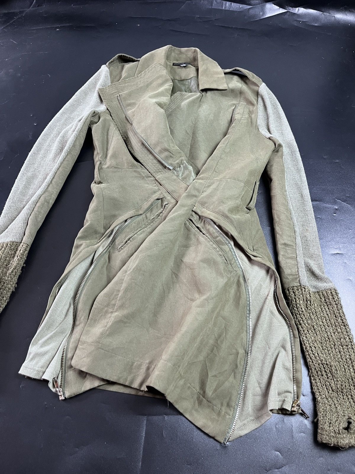 Japanese Brand Asyemmetric Lgb Style jacket by Hanii W Size US L / EU 52-54 / 3 - 7 Thumbnail