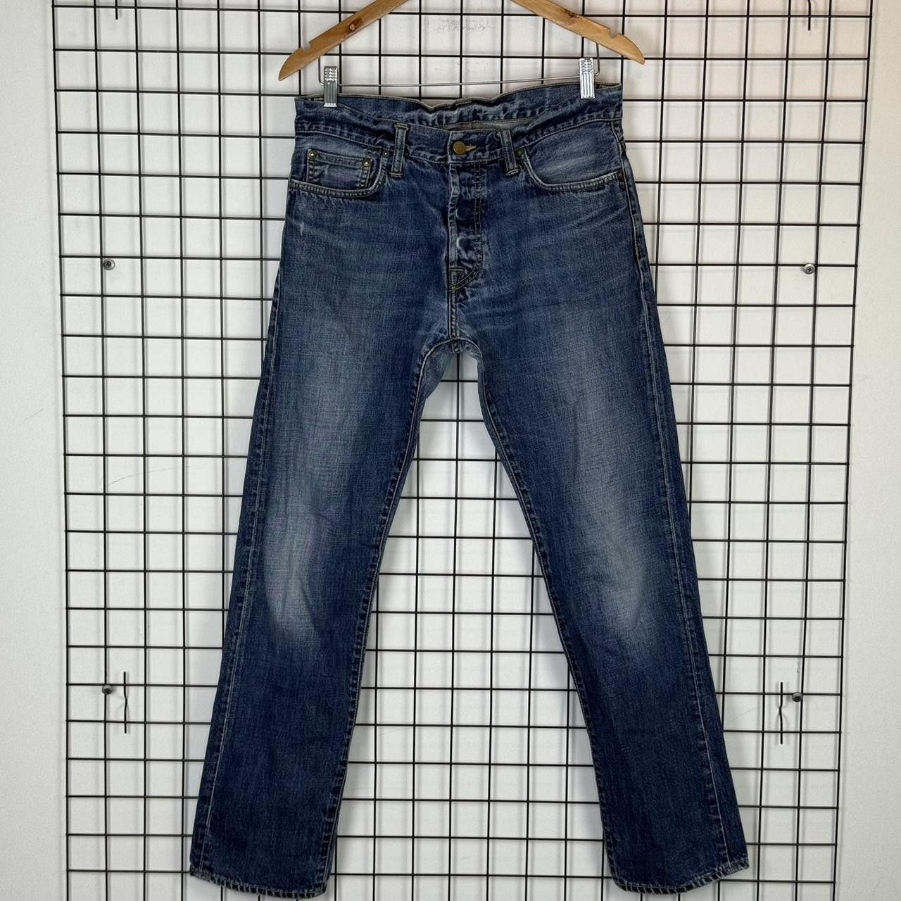 Carhartt Carhartt Blue Jeans Trousers Vintage Workwear Pants Size US 34 / EU 50 - 2 Thumbnail