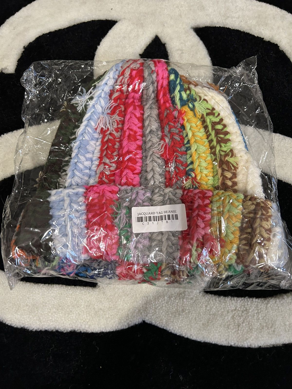 Carpet Company Carpet company jacquard tag beanie Size ONE SIZE - 2 Thumbnail