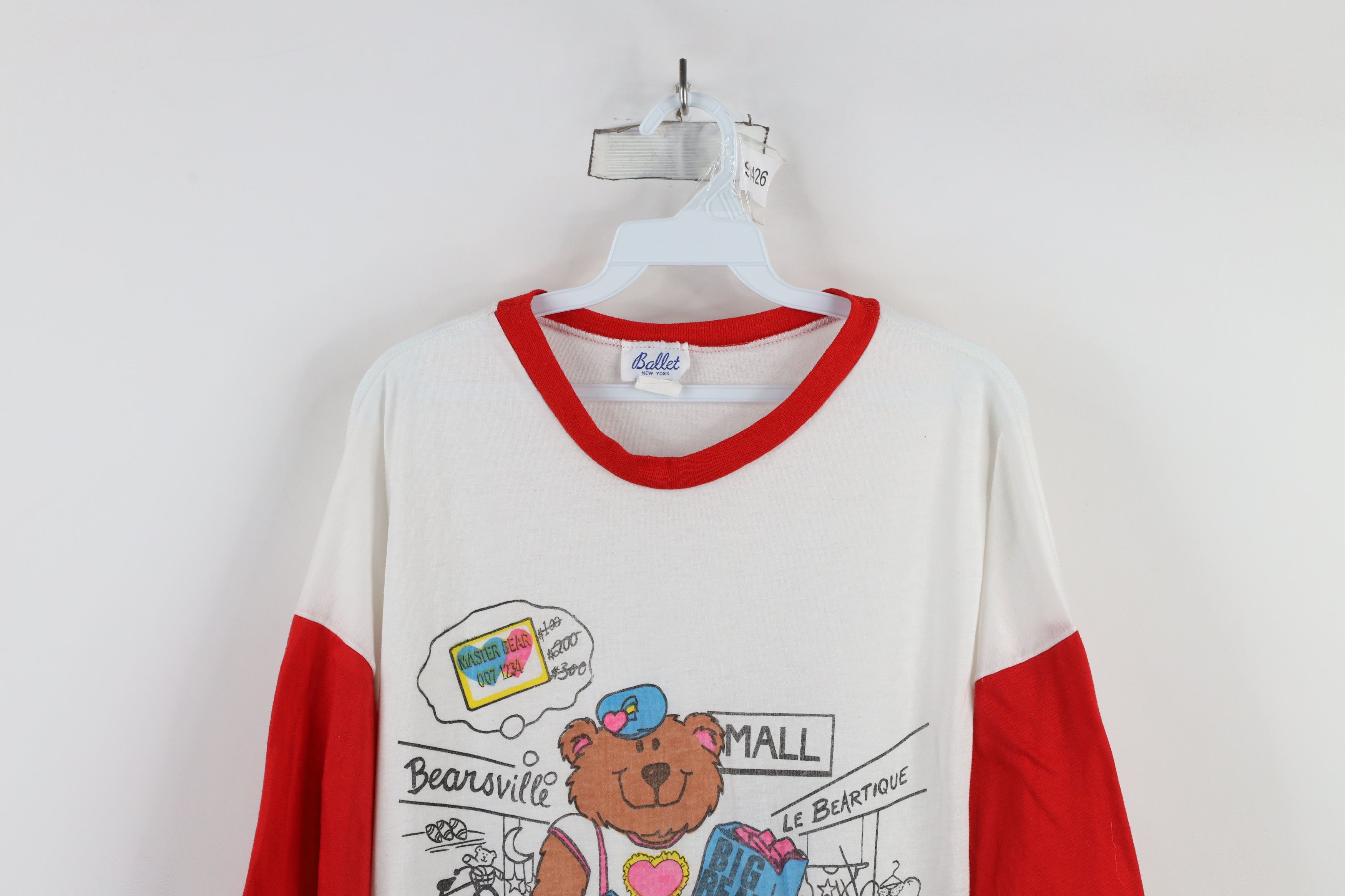 Vintage Vintage 90s Sheer Bargain Bear Night Gown T-Shirt USA Size ONE SIZE - 2 Thumbnail