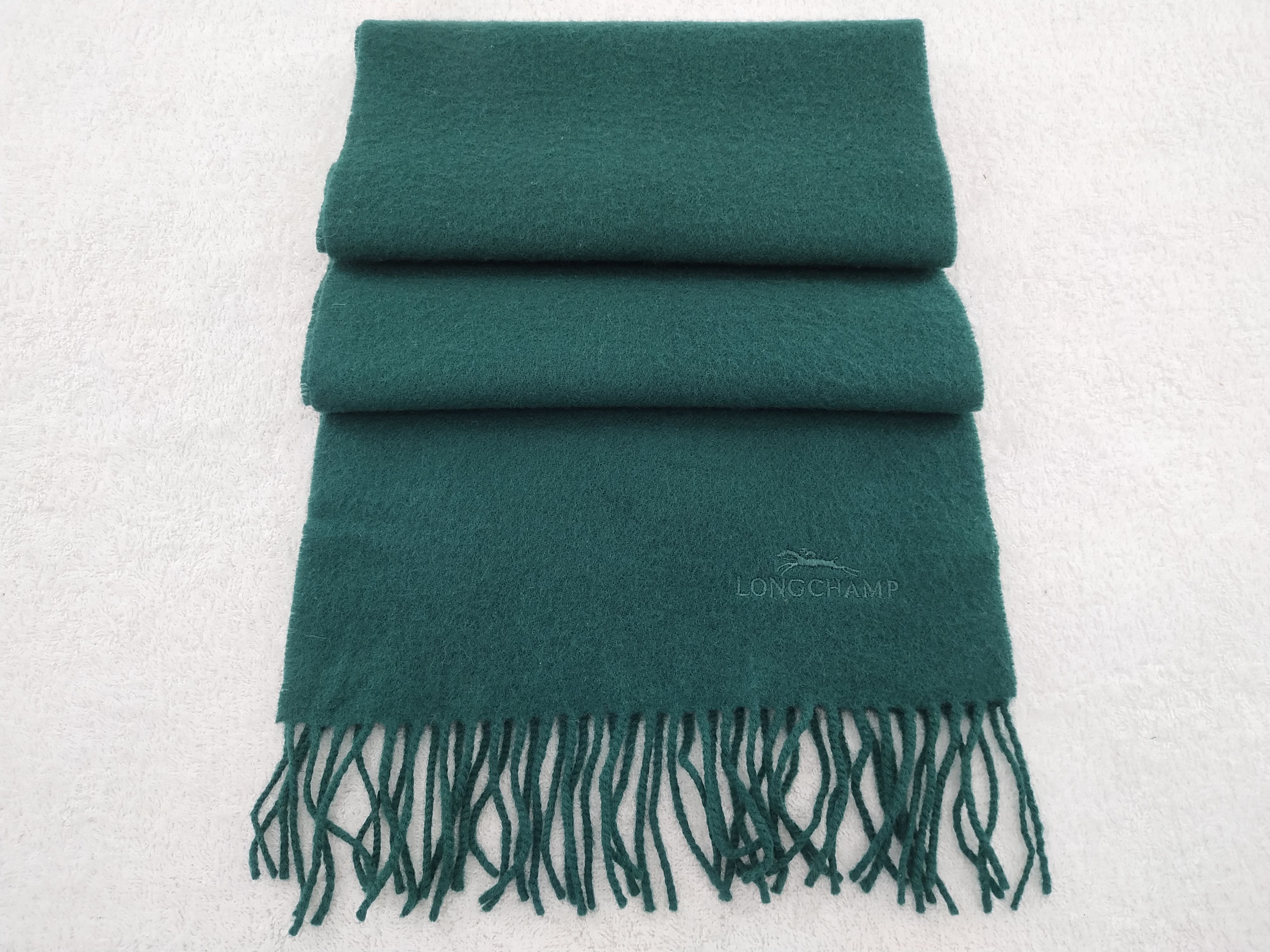 Longchamp Vintage Longchamp Scarf/Muffler/Neckwear MF390 Size ONE SIZE - 2 Thumbnail