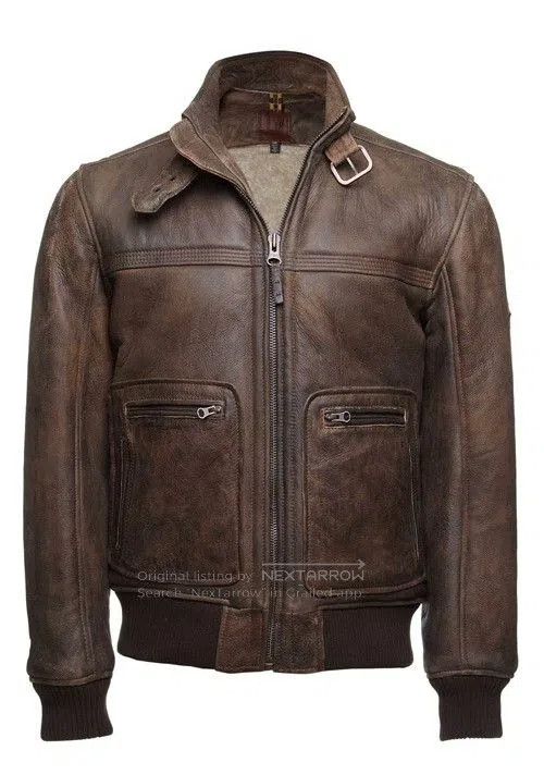 Timberland Timberland Shearling Moto Leather Jacket. Size US M / EU 48-50 / 2 - 9 Thumbnail