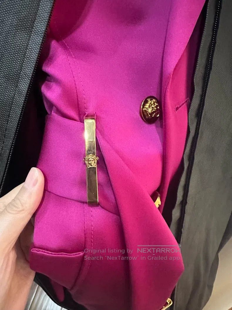 Versace Versace Silk trench coat Size S / US 4 / IT 40 - 3 Thumbnail