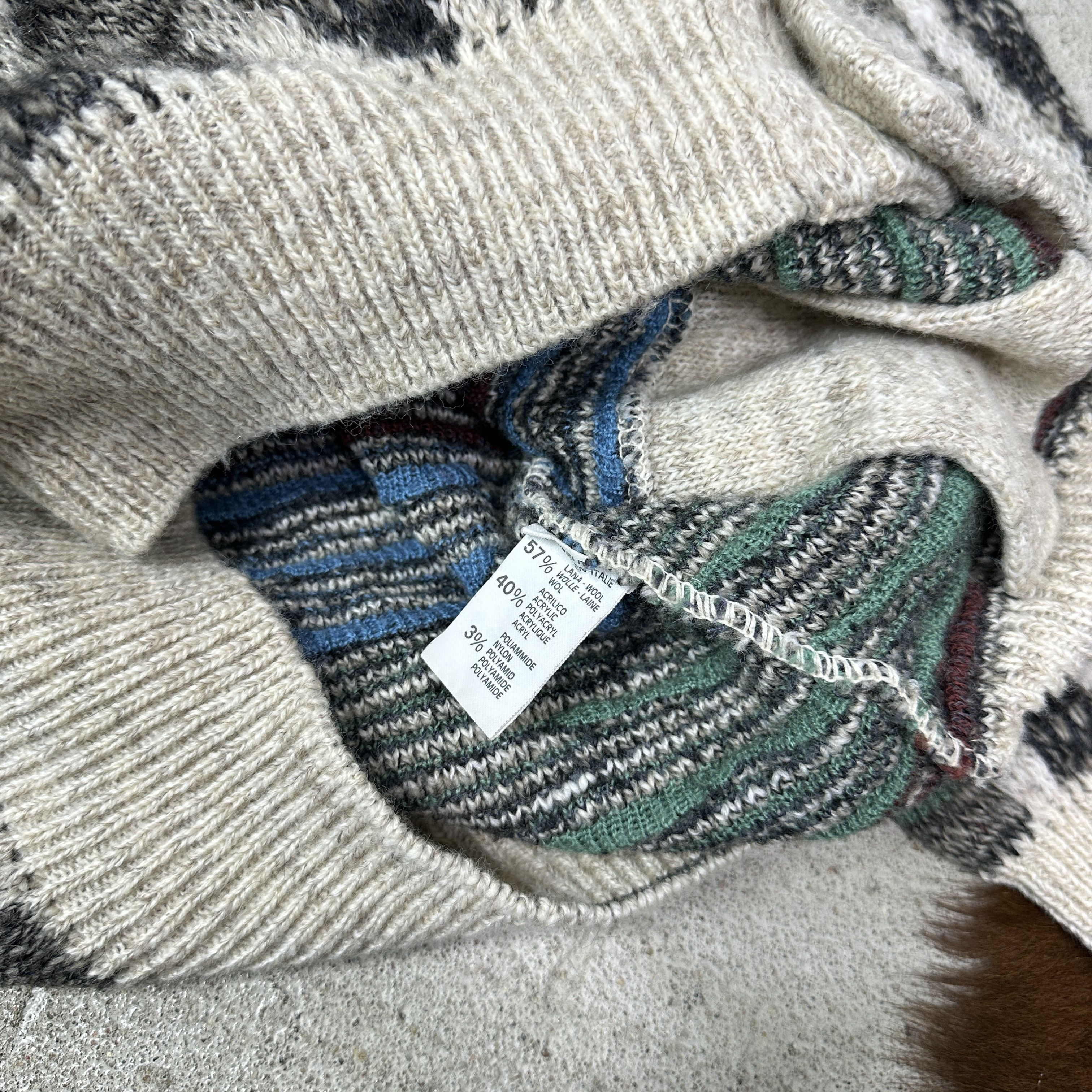 Vintage Vintage Cottage Streetwear Emilio Carducci Cardigan Y2K Size US L / EU 52-54 / 3 - 3 Thumbnail