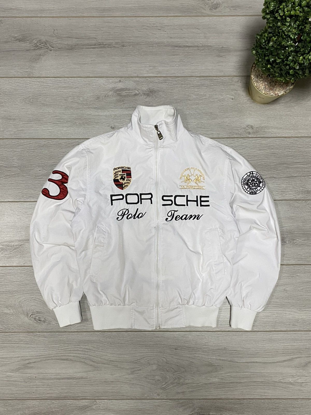 La Martina La Martina Porsche spell big logo windbreaker cropped eb0 Size US S / EU 44-46 / 1 - 3 Thumbnail