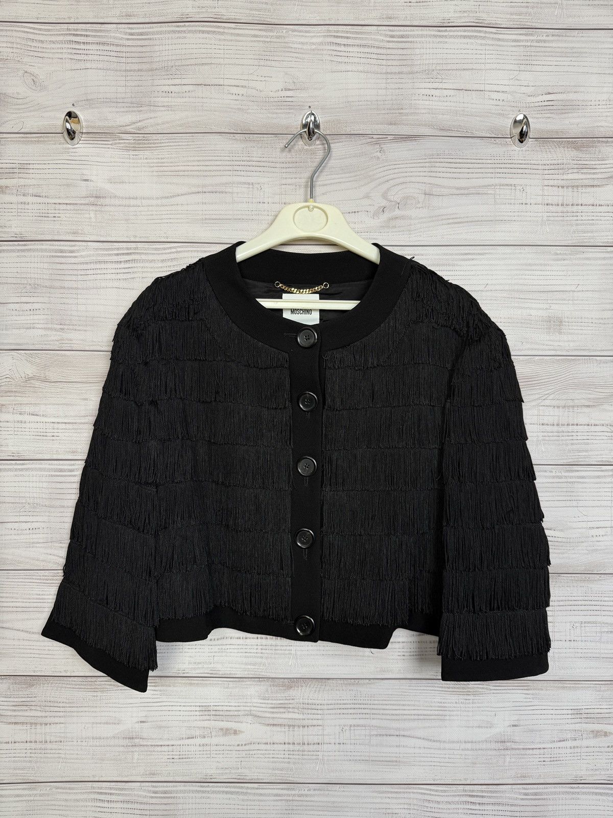 Moschino Moschino Faux Fur Jacket Blazer Size M / US 6-8 / IT 42-44 - 1 Thumbnail