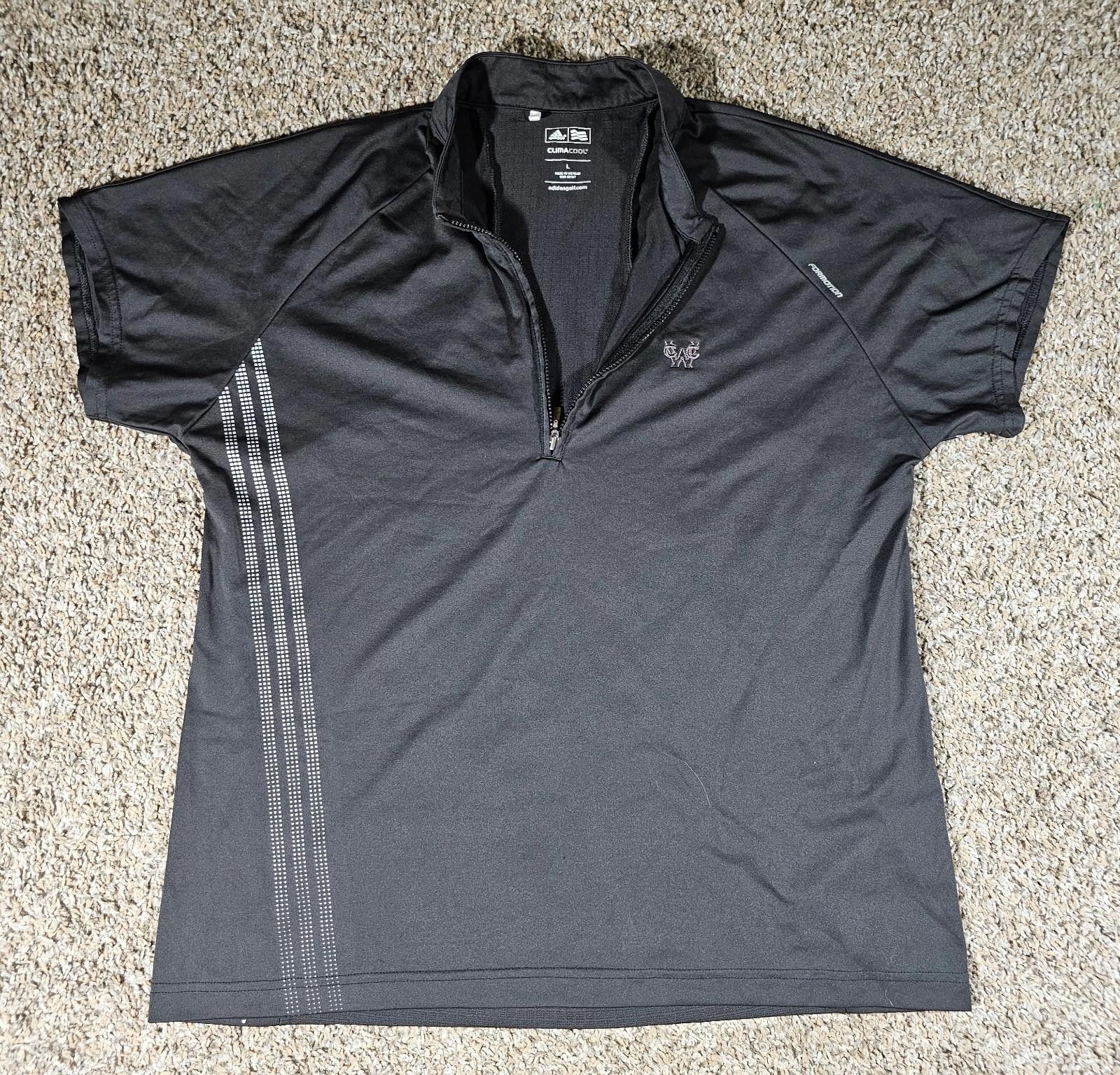 Adidas Adidas Climacool Ladies Formotion Zip Polo Shirt Large CWC Size L / US 10 / IT 46 - 1 Thumbnail
