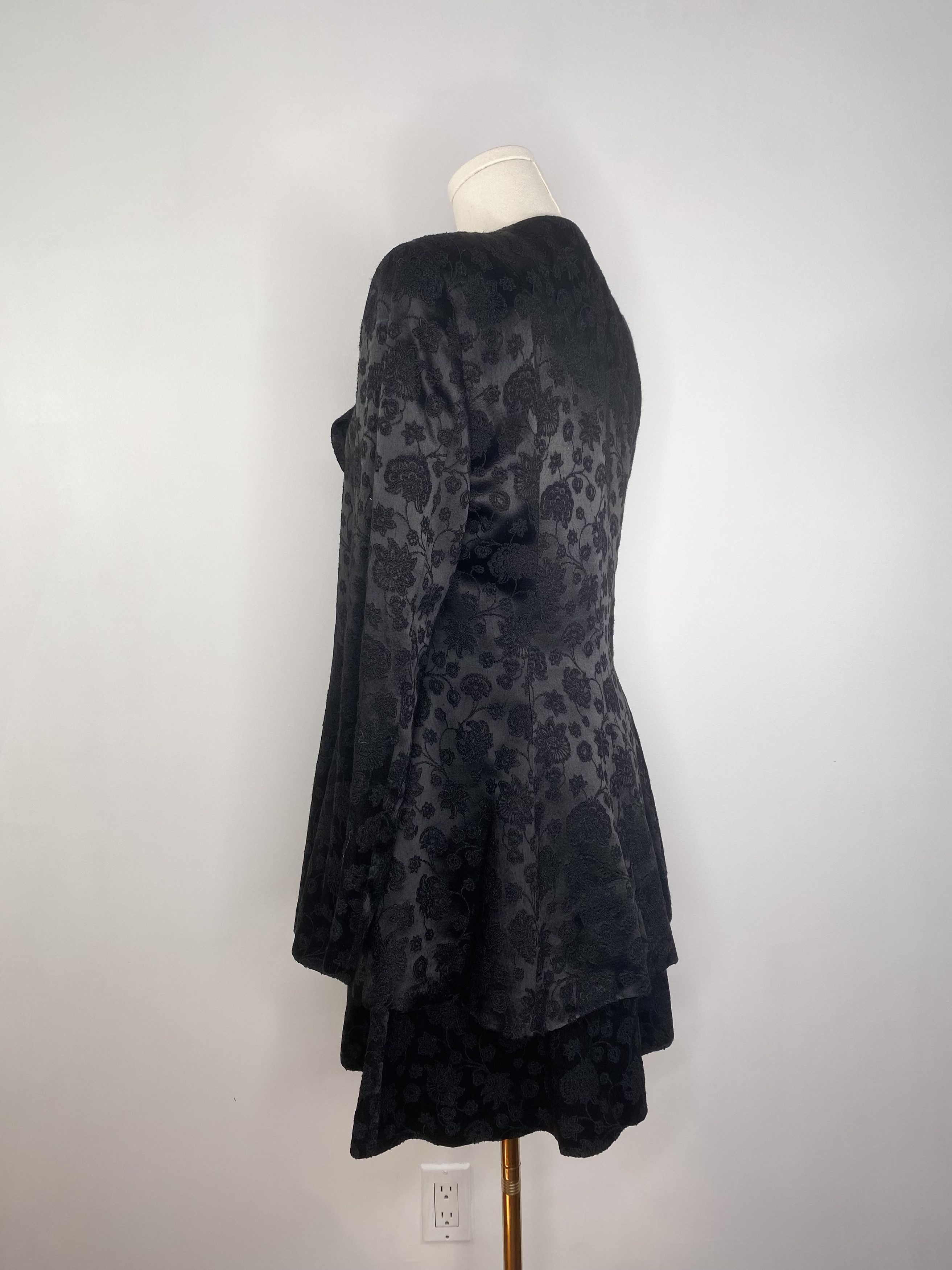Giorgio Armani Giorgio Armani - Embroidered Black Two-Piece Suit Size S / US 4 / IT 40 - 7 Thumbnail