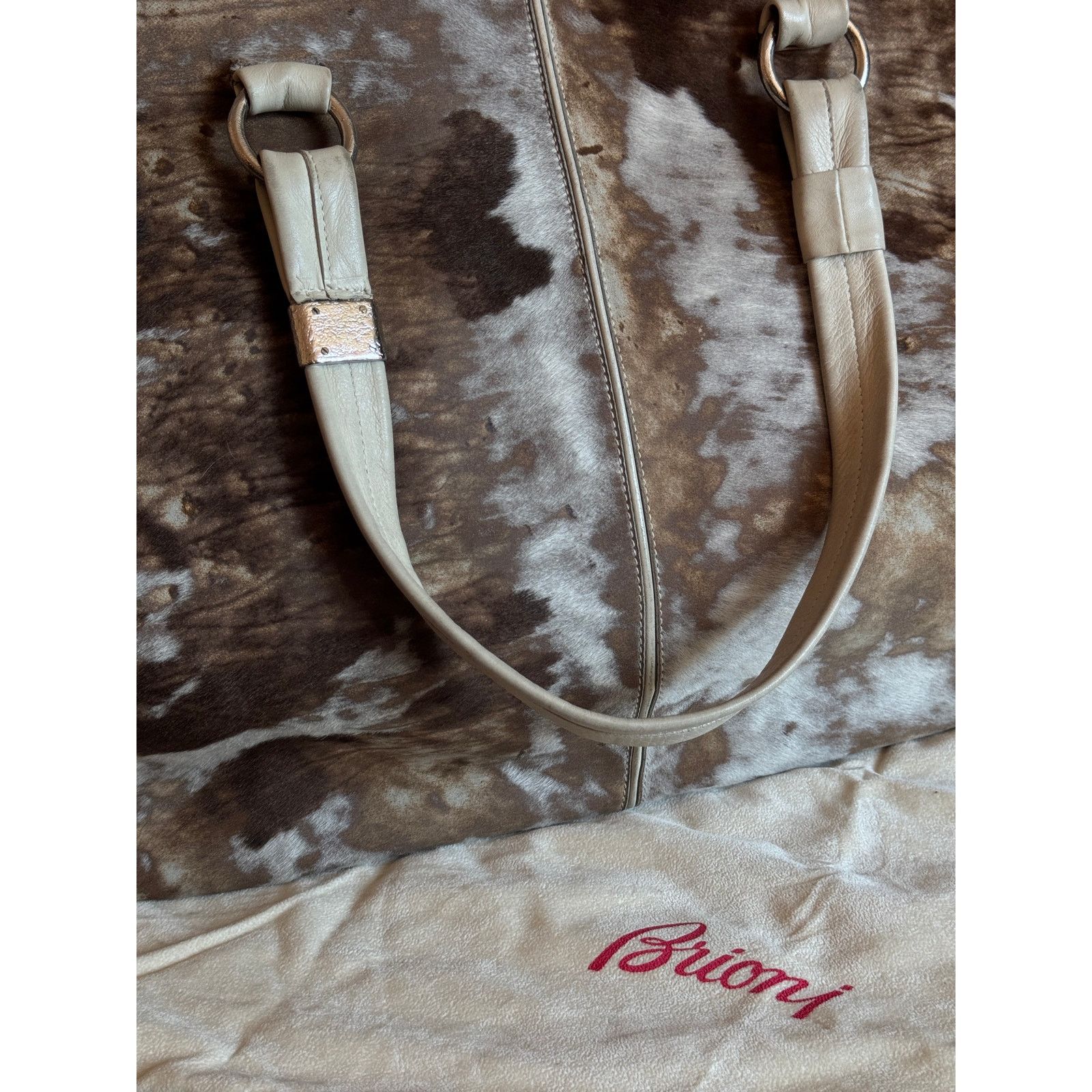 Brioni Brioni Saddle Cowhide Duffel Bag Size ONE SIZE - 2 Thumbnail