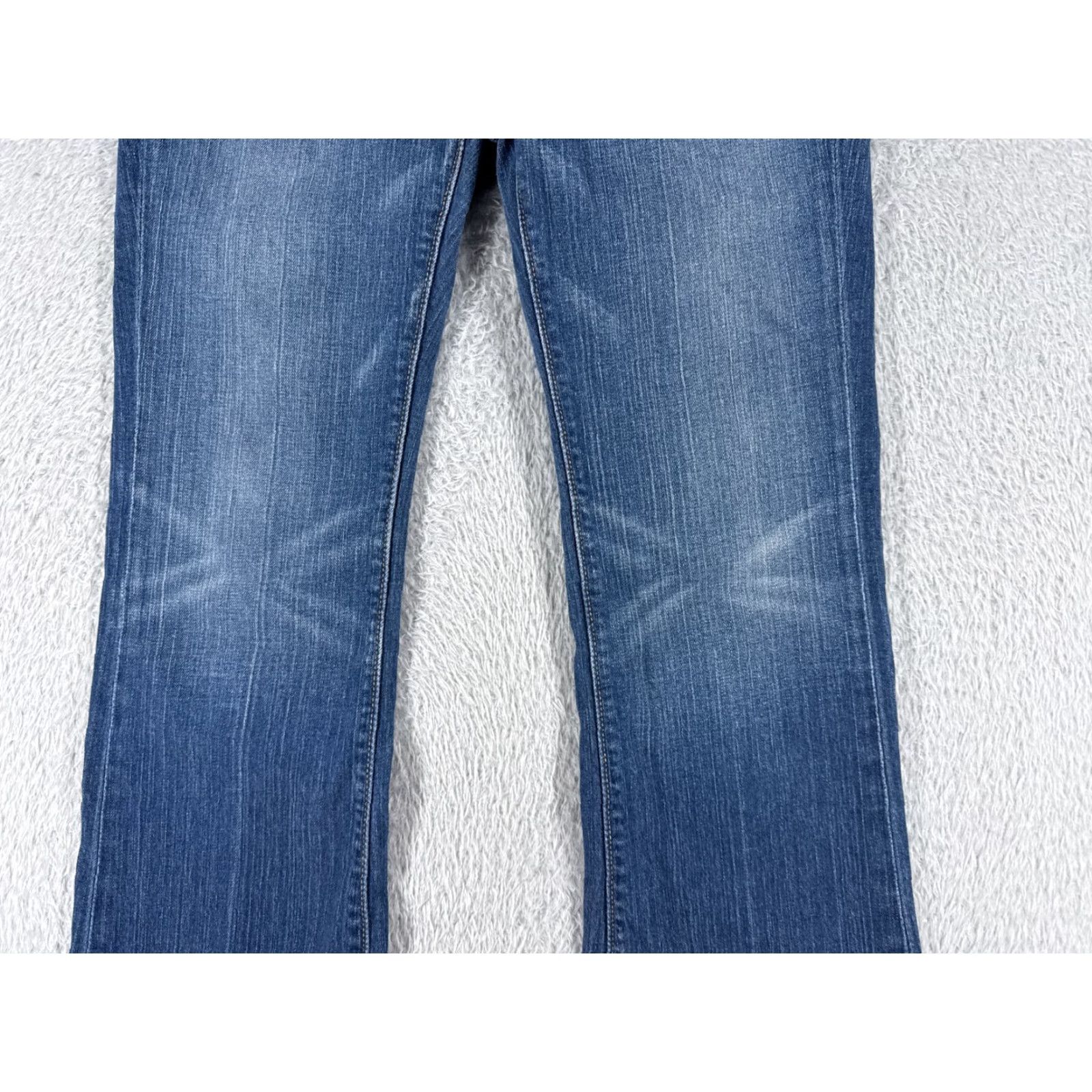Old Navy VINTAGE Old Navy Women's Jeans Pants 8 Blue Denim Bootcut Low Rise 30x28 Cotton Size 30" / US 8 / IT 44 - 3 Thumbnail