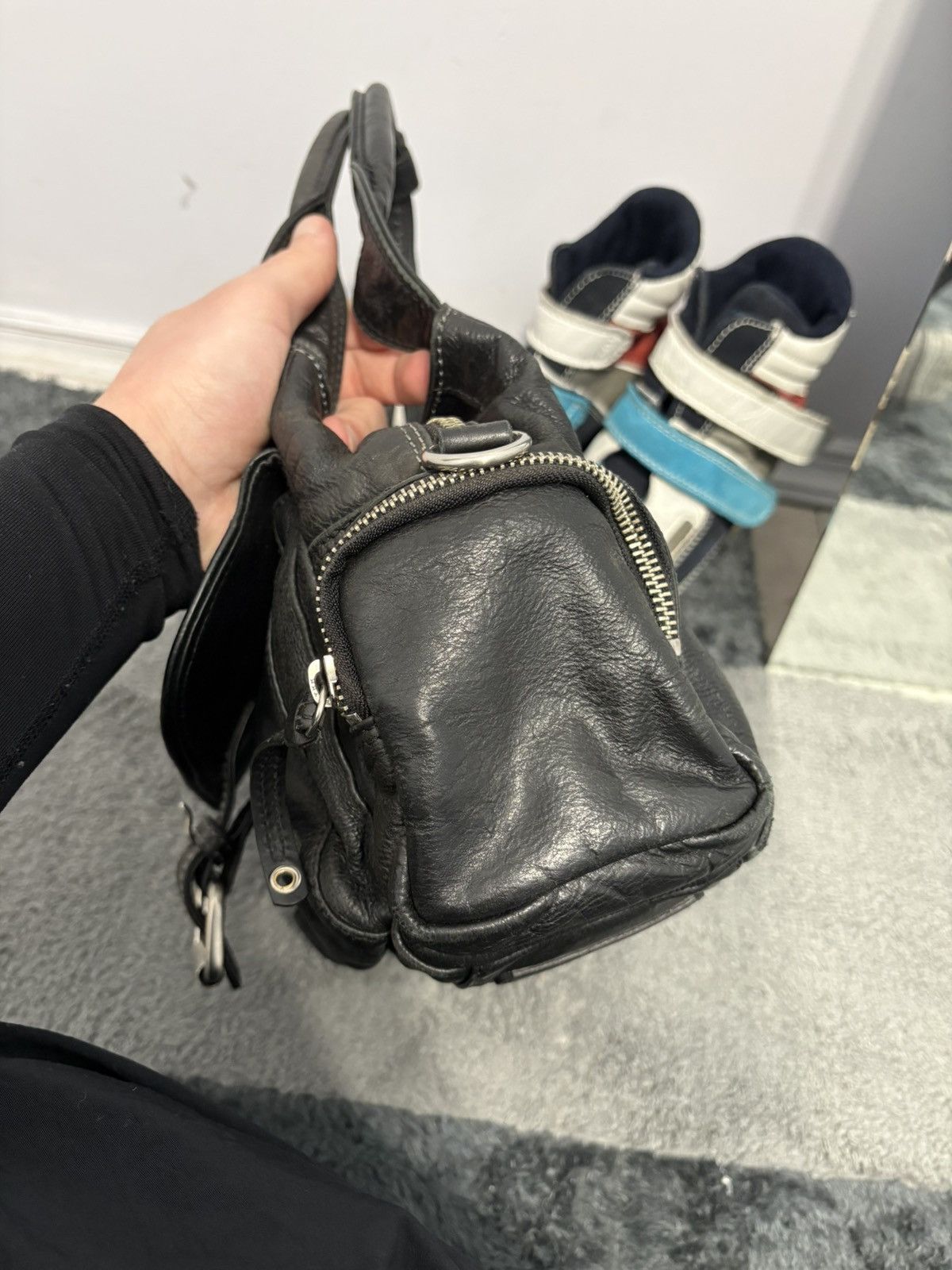 Juicy Couture Vintage Real Leather Balenciaga Style Y2K Bag Size ONE SIZE - 3 Thumbnail