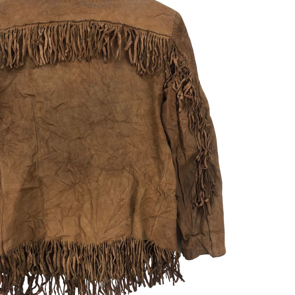 Buzz Rickson's 🔥United Carr Western Cowboy Jacket Fringed Leather Size S / US 4 / IT 40 - 5 Thumbnail