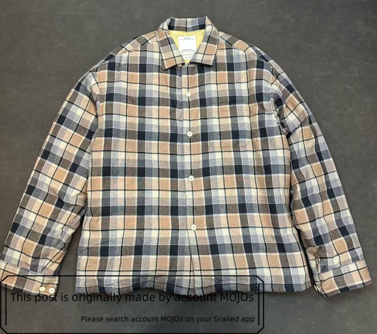 Visvim Sz 4 Visvim 25SS Keesey Check Puffer Down Jacket mojos1524 Size US XL / EU 56 / 4 - 1 Thumbnail