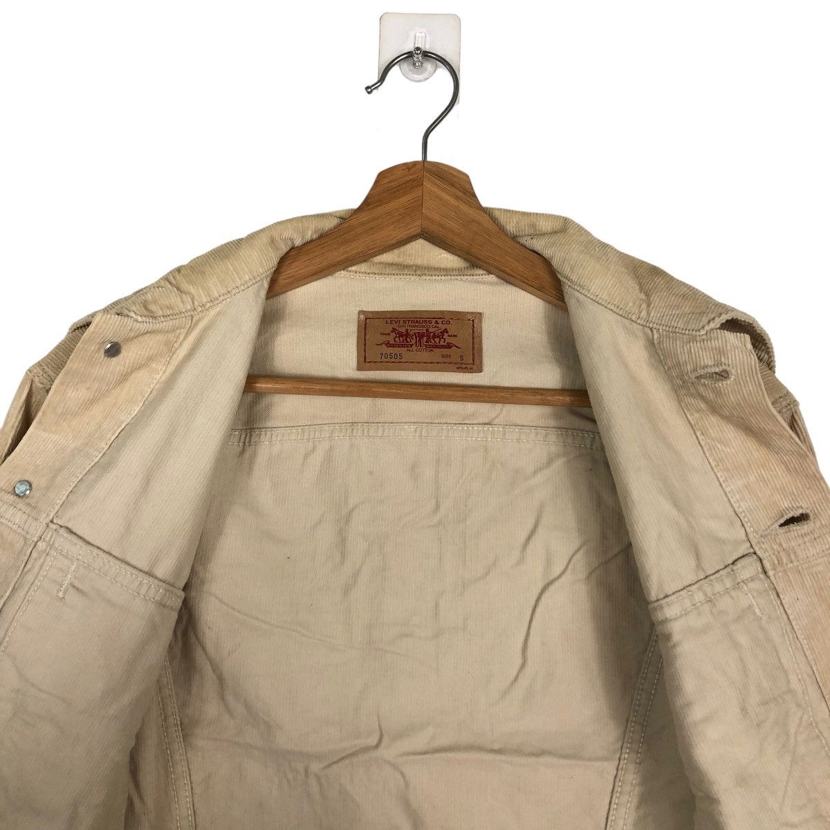 Levi's 🔥90’s Vintage Trucker Corduroy Jacket Levi’s Usa Size US S / EU 44-46 / 1 - 11 Thumbnail