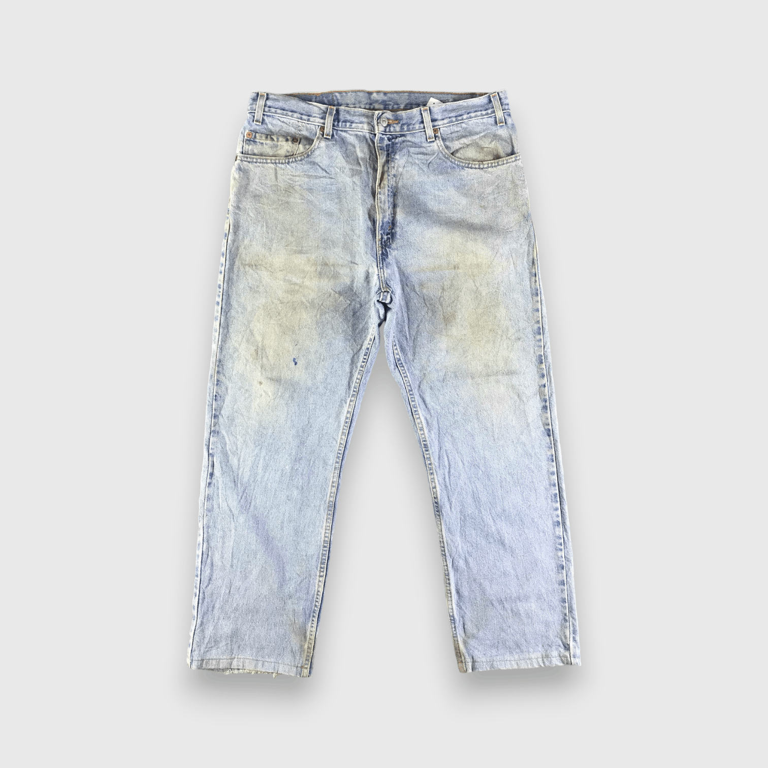 Levi's 90s Vintage Light Wash Levis 505 Jeans-J4187 Size US 38 / EU 54 - 1 Thumbnail