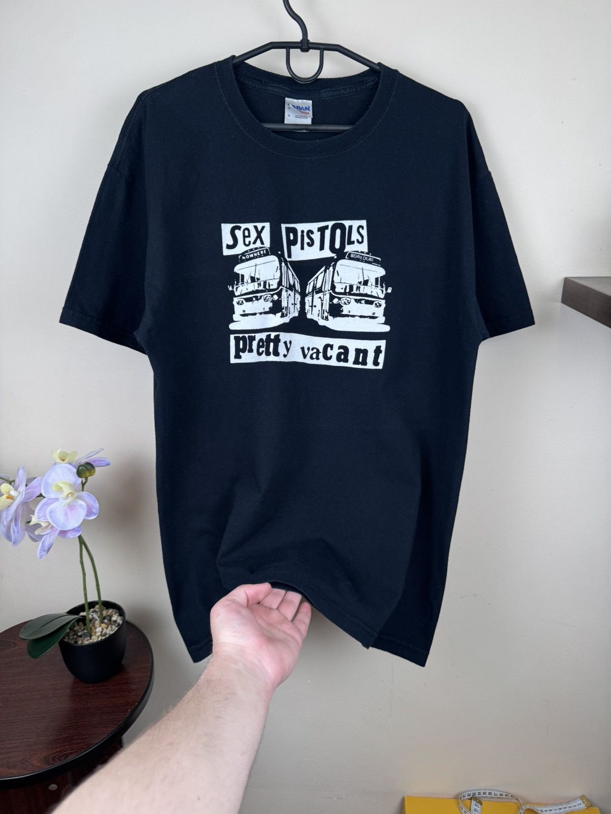 Other Vintage Sex Pistols Pretty Vacant T shirt Black Rock Band L Size US L / EU 52-54 / 3 - 10 Thumbnail