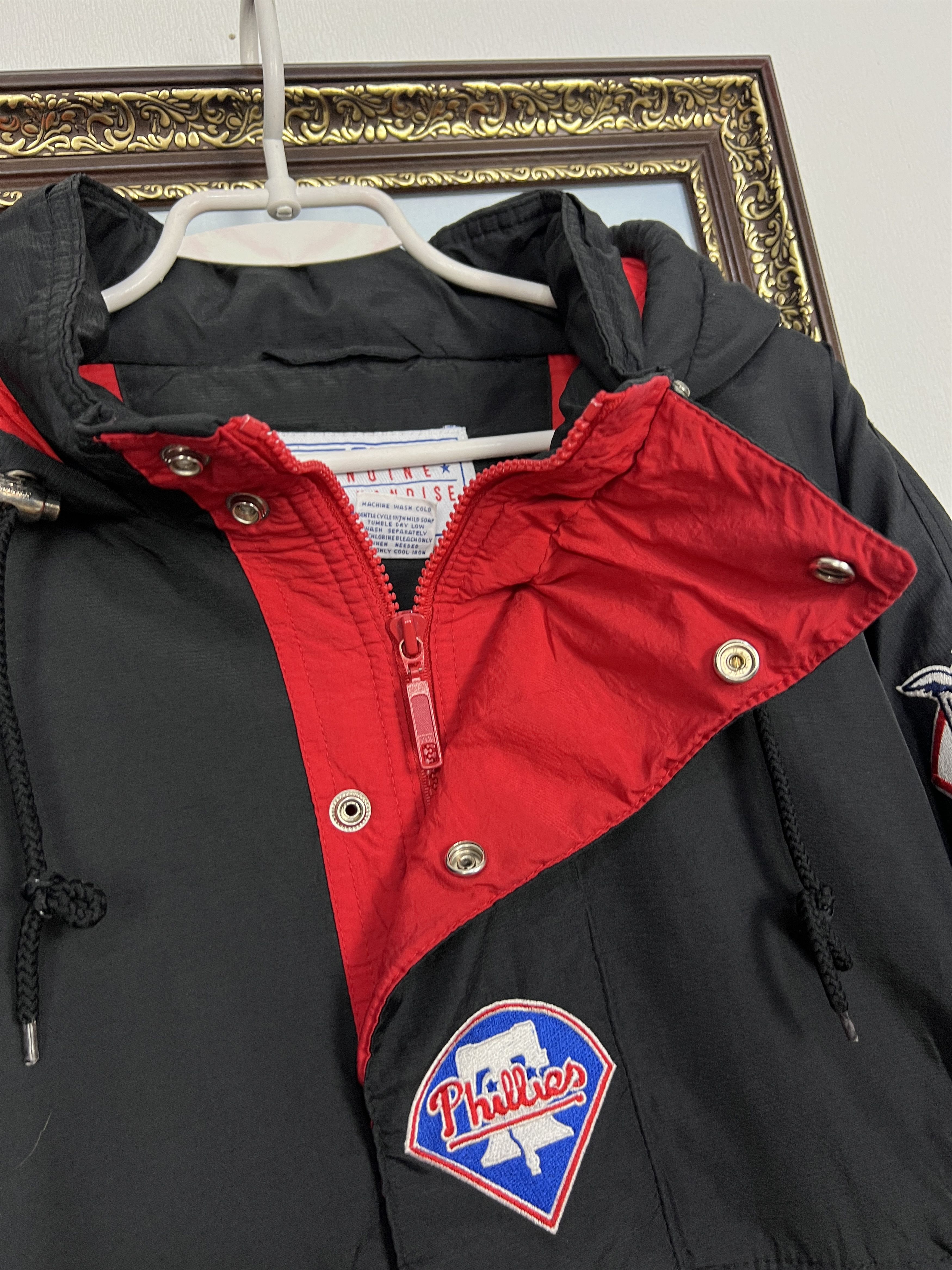 Starter Vintage 90’s Starter Philadelphia Phillies MLB Jacket Bomber Size US L / EU 52-54 / 3 - 6 Thumbnail