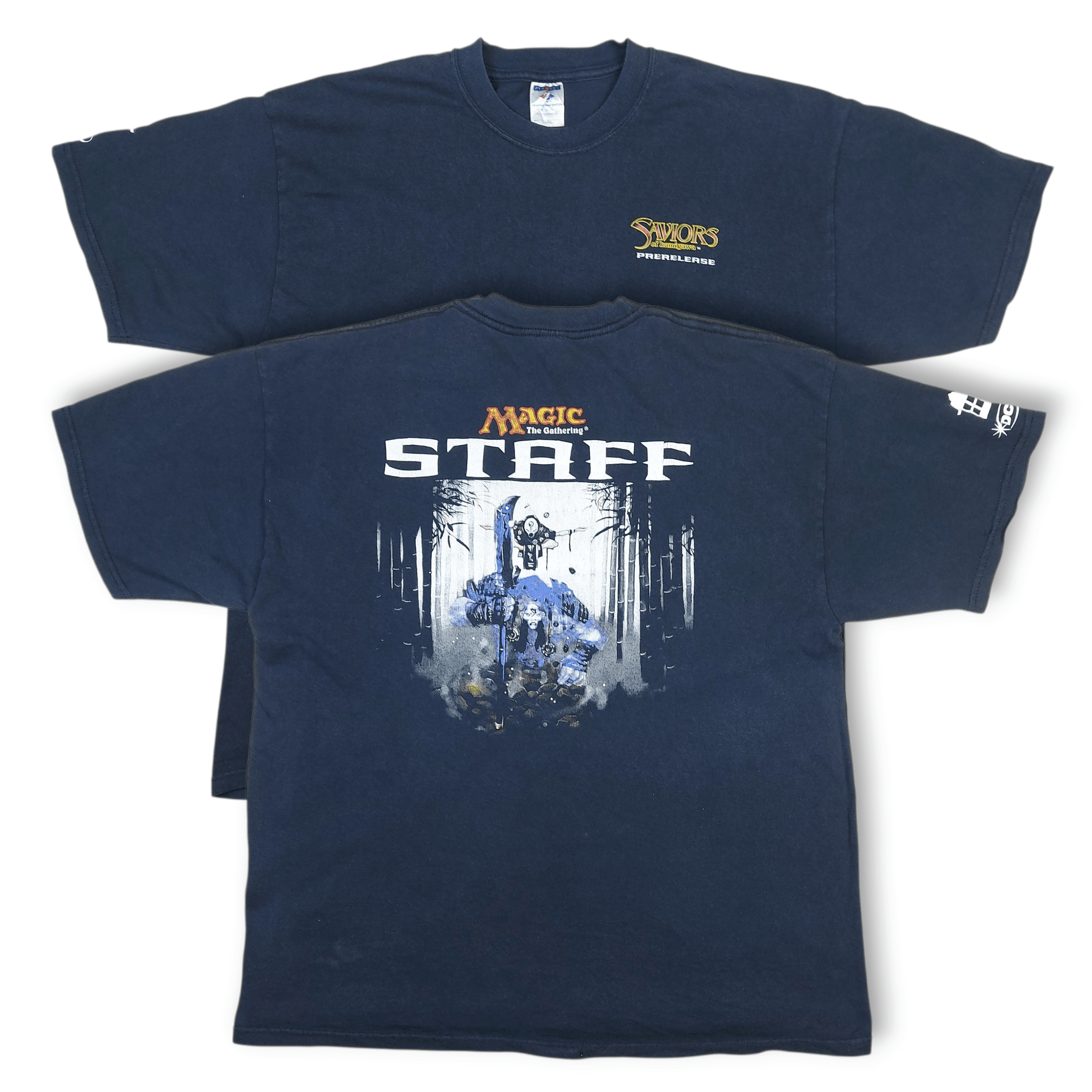 Other VTG 2003 Magic The Gathering Saviors of Kamigawa Staff TEE Size US XL / EU 56 / 4 - 1 Thumbnail