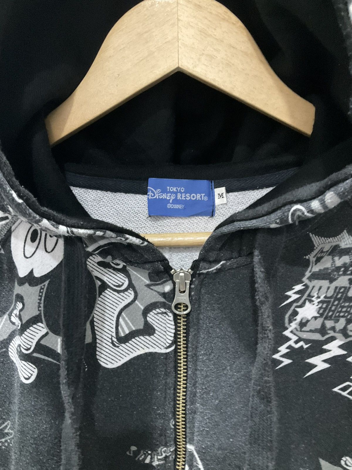 Disney Mickey Mouse Sweater Hoodie Zip Up Full Print Size US M / EU 48-50 / 2 - 3 Thumbnail