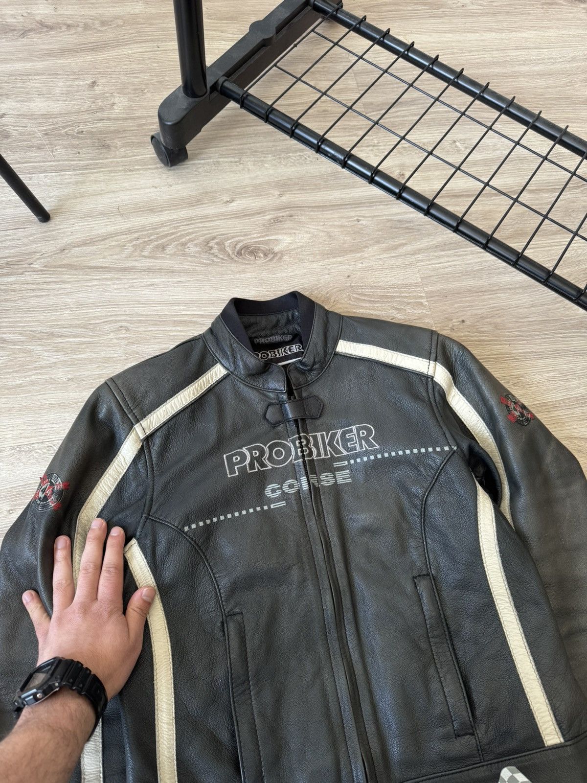 Other Vintage Y2K Probiker Moto Racing Leather Jacket Size S / US 4 / IT 40 - 3 Thumbnail