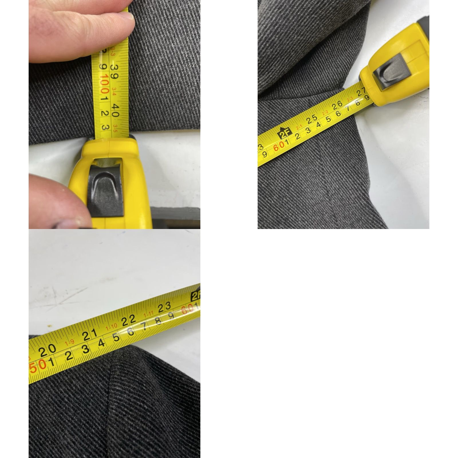 Hugo Boss HUGO BOSS Coat Overcoat Wool Blend Long Winter Trench Black 48R Men Mens Reg Size US M / EU 48-50 / 2 - 8 Thumbnail