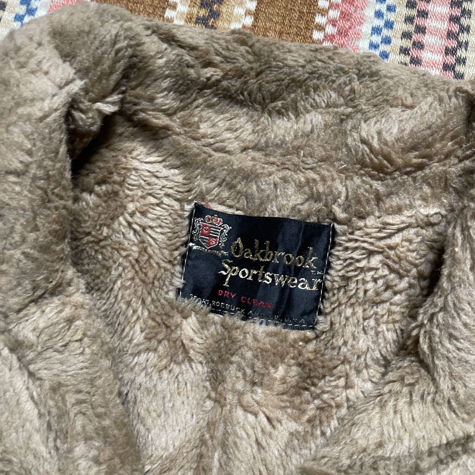 Vintage 70s Oakbrook Sportswear Corduroy Fur Lined Trench Style Coat Size XL / US 12-14 / IT 48-50 - 2 Thumbnail