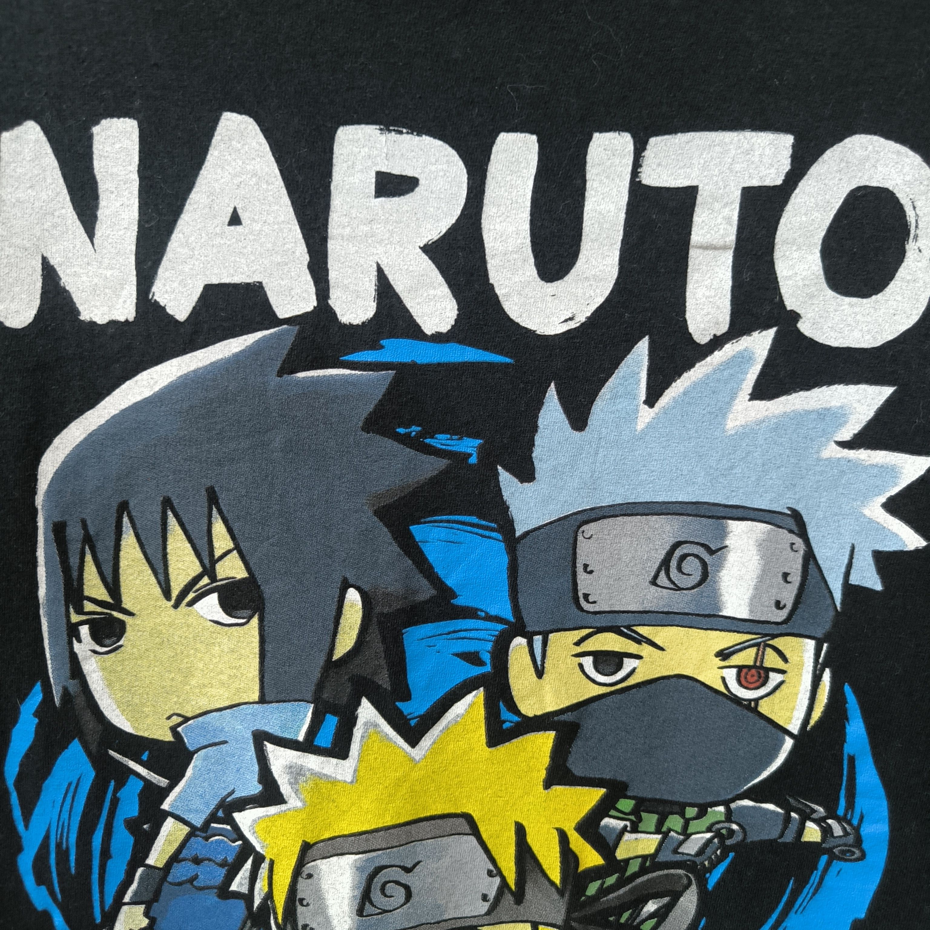 Anime Vintage 2002s Naruto shippuden Size US XL / EU 56 / 4 - 3 Thumbnail