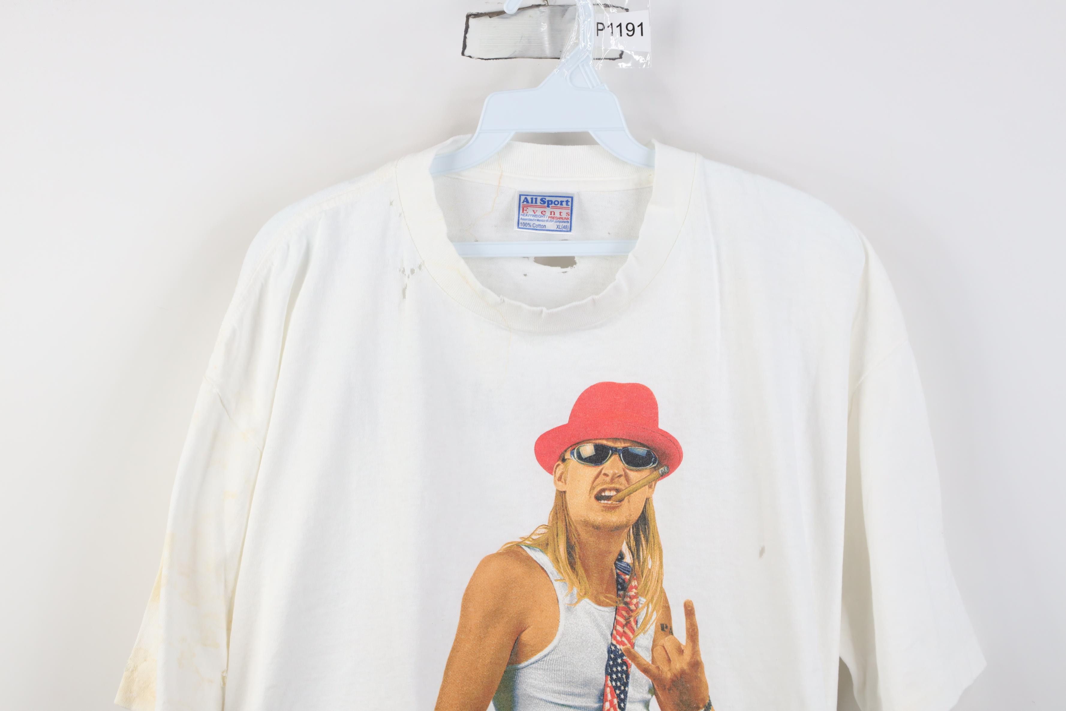 Vintage Vintage 2000 History of Rock Kid Rock Band T-Shirt Cotton Size US XL / EU 56 / 4 - 2 Thumbnail