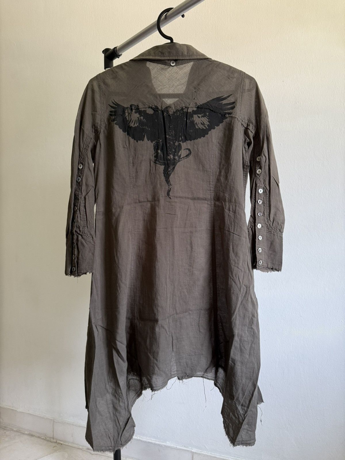 Le Grande Bleu (L.G.B.) 2000s L.G.B G/dress Griffin gothic shirt Size XS / US 0-2 / IT 36-38 - 1 Thumbnail