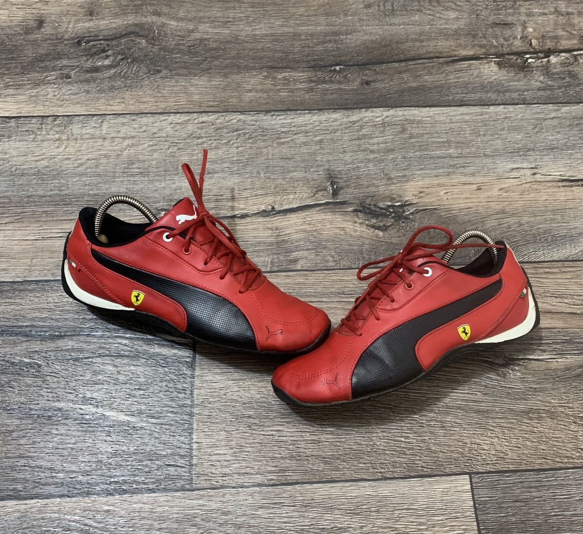 Puma × Vintage Vintage Puma Speed Cat Ferrari Racing Women’s Red Sneakers Size US 5 / IT 35 - 1 Thumbnail
